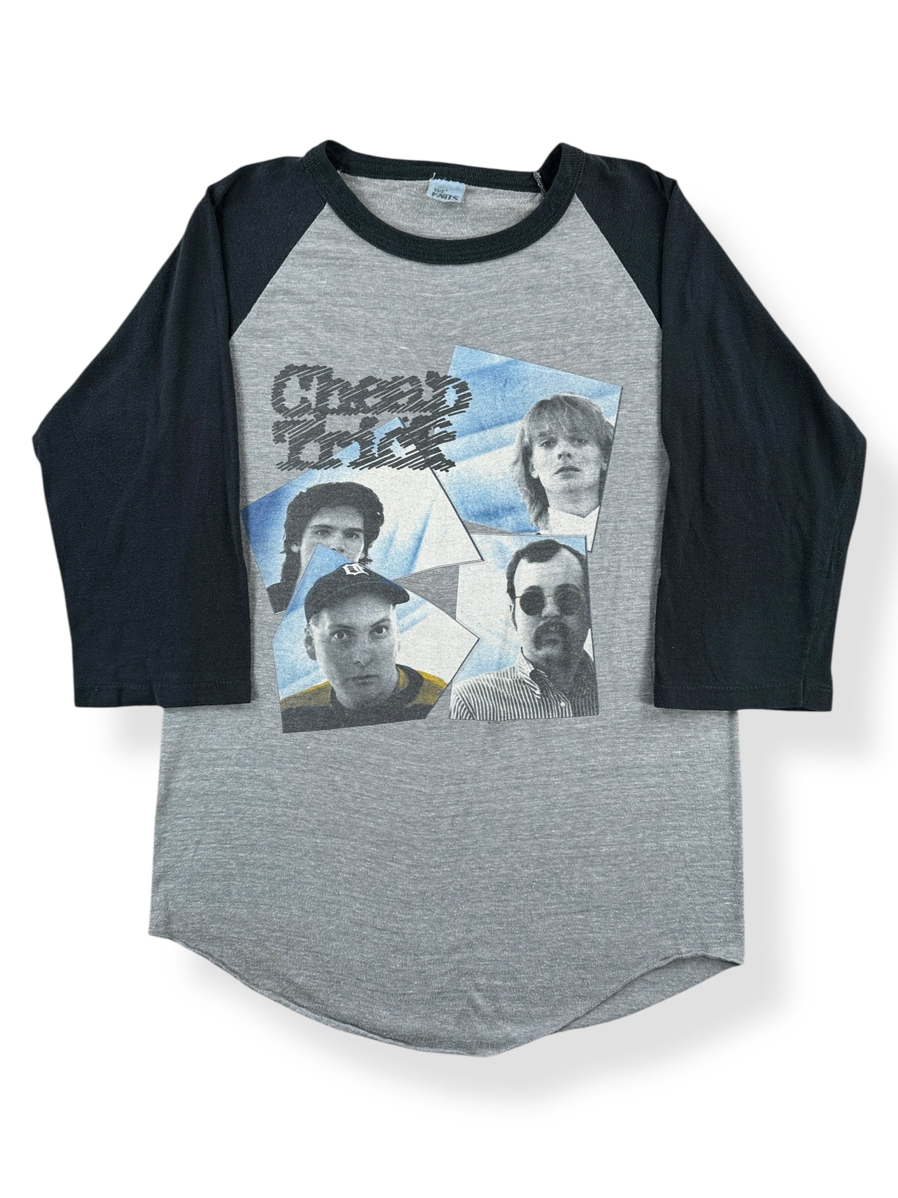 Front of Vintage Cheap Trick One on One Raglan SZ S