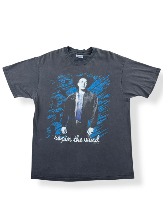 Front of Vintage Garth Brooks Fader Tee SZ L