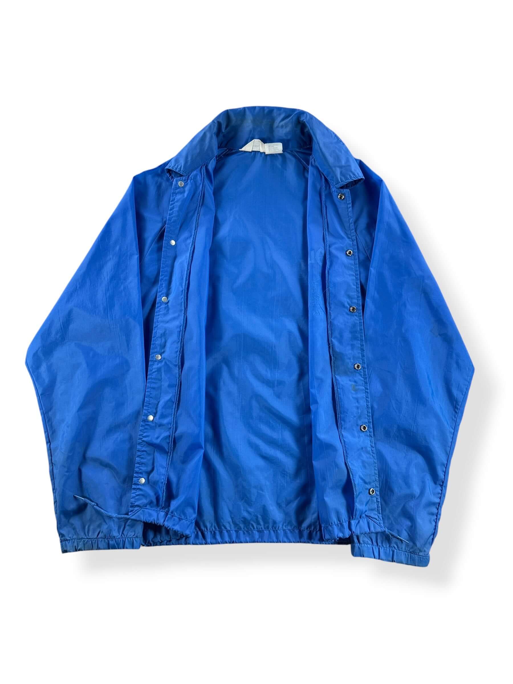 Inside of Vintage Collegiate Pacific Olympia Beer Windbreaker SZ M