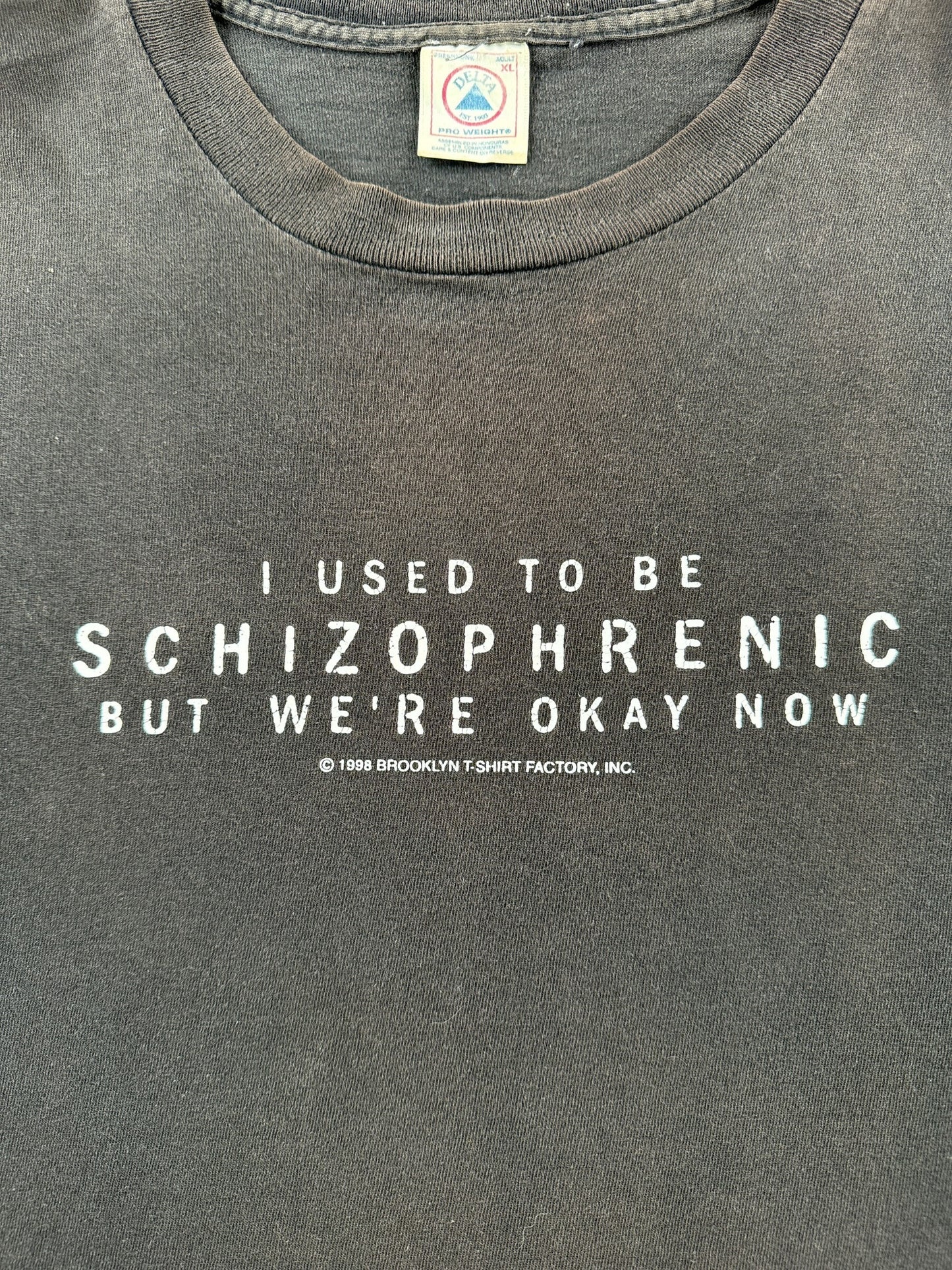 Graphic of Vintage Schizophrenia Tee SZ XL