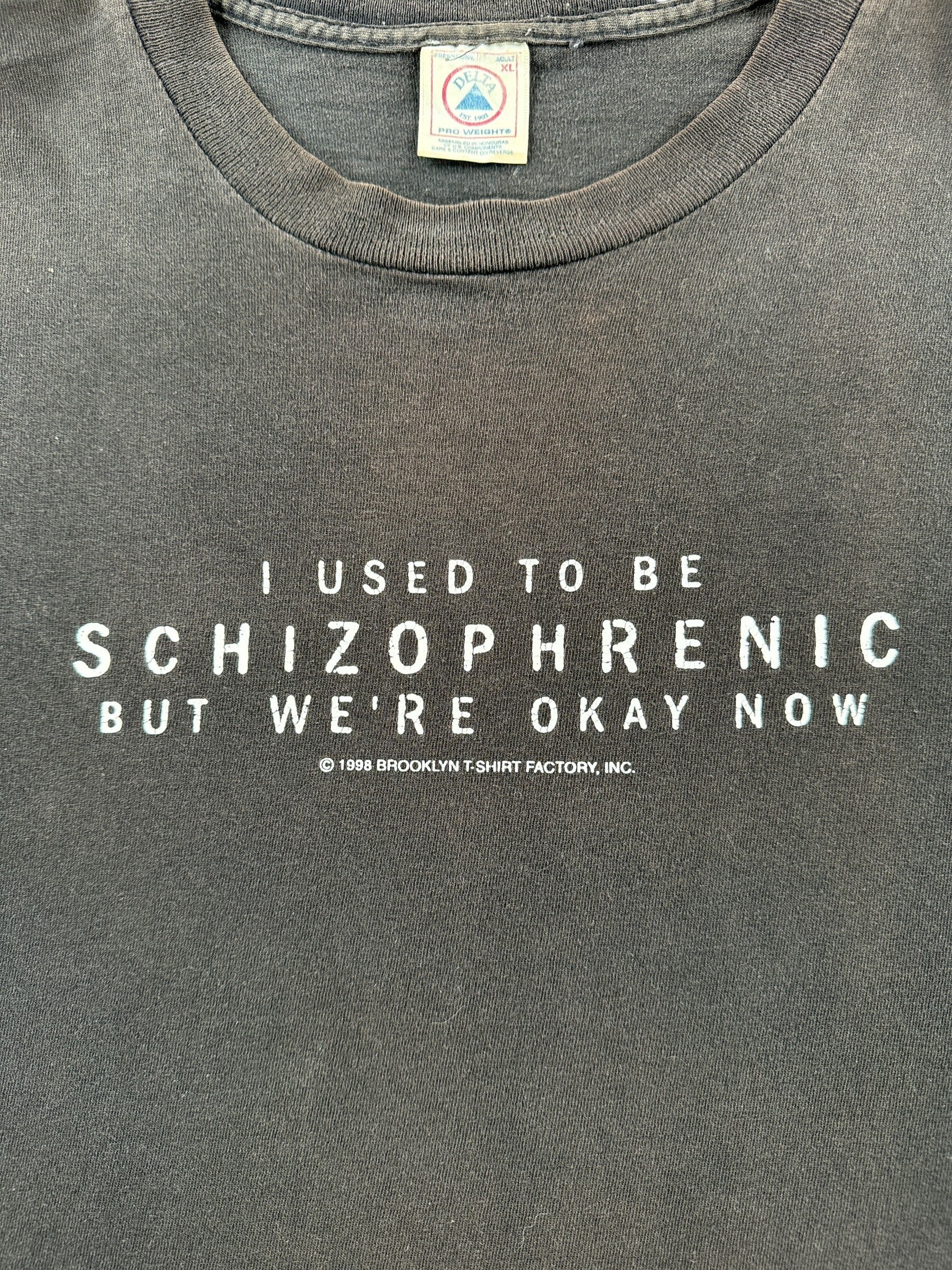 Graphic of Vintage Schizophrenia Tee SZ XL