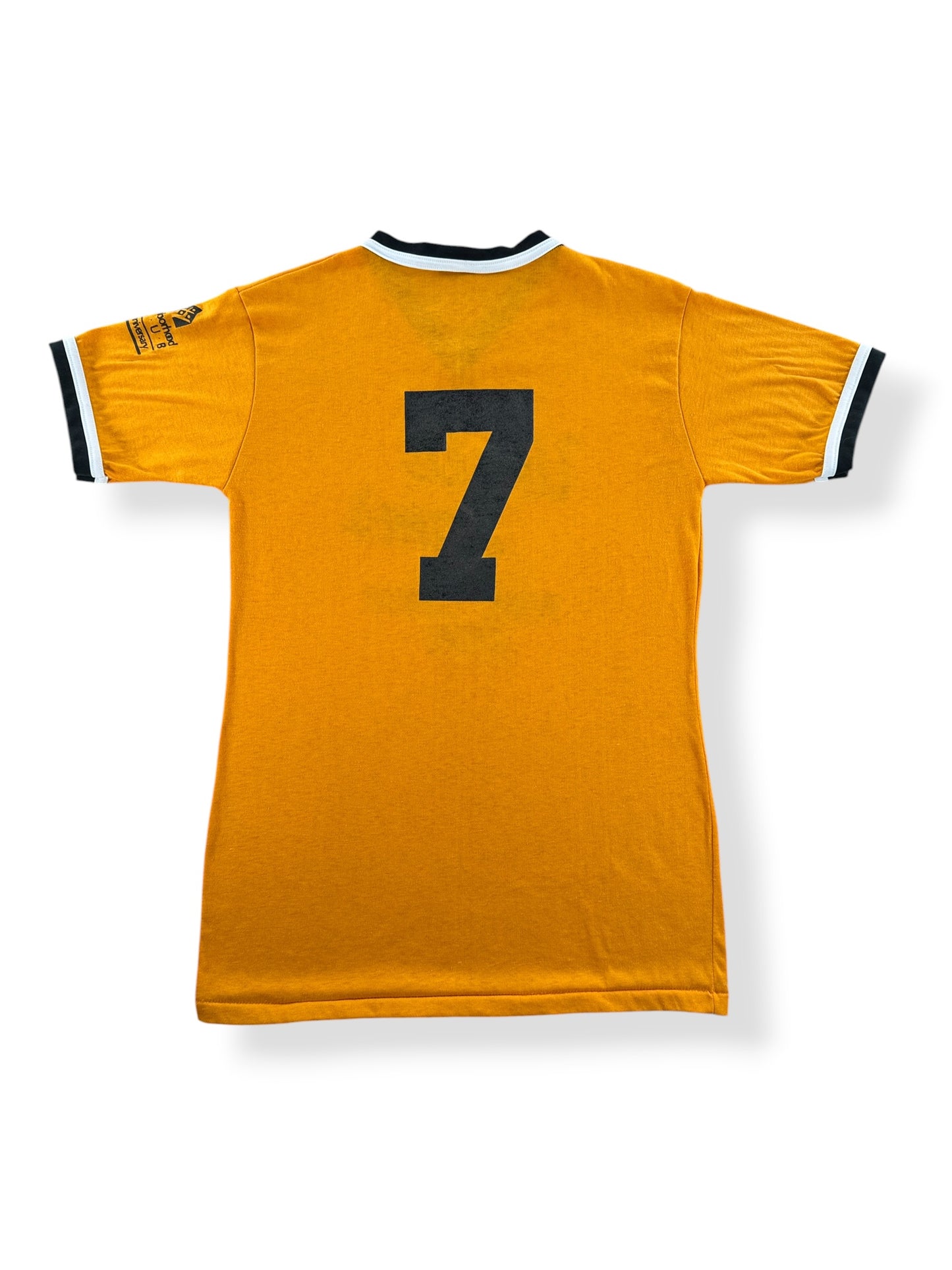 Back of Vintage Uncle Sam's Penny Candy Store Jersey SZ S
