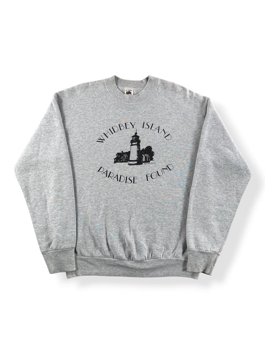 Front of Vintage 80s Whidbey Island Crewneck SZ L (Fits M)