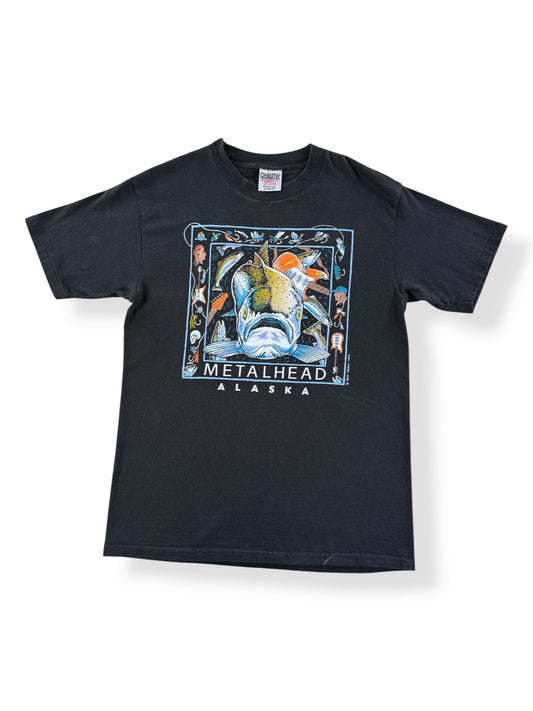 Front of Vintage Ray Troll Metalhead Tee SZ M