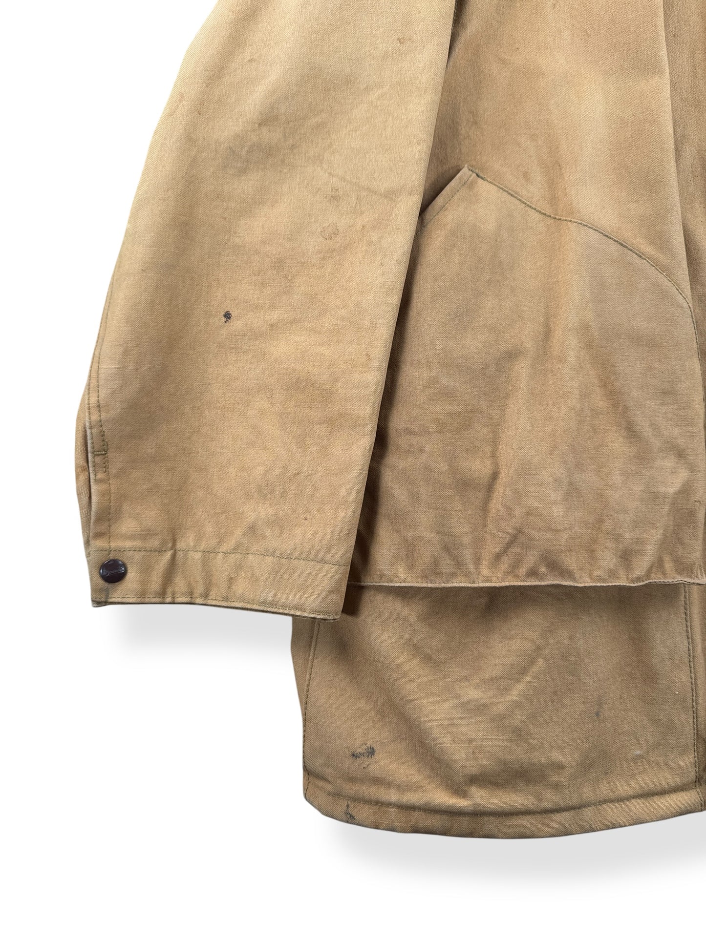 Sleeve on Vintage 50s Era Duxbak Hunting Jacket SZ XL