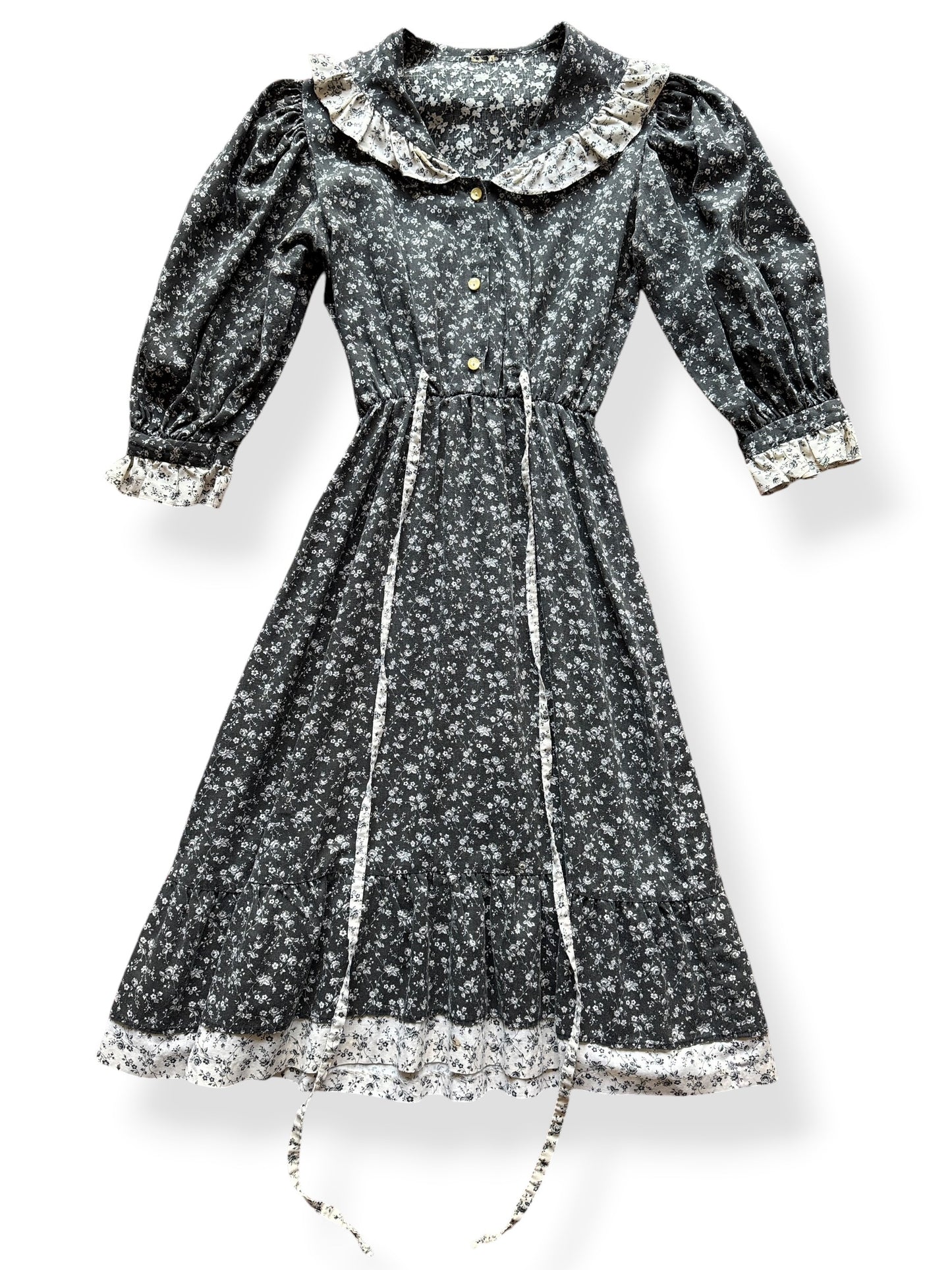 Front of Vintage Prairie Cowgirl Dress SZ XS