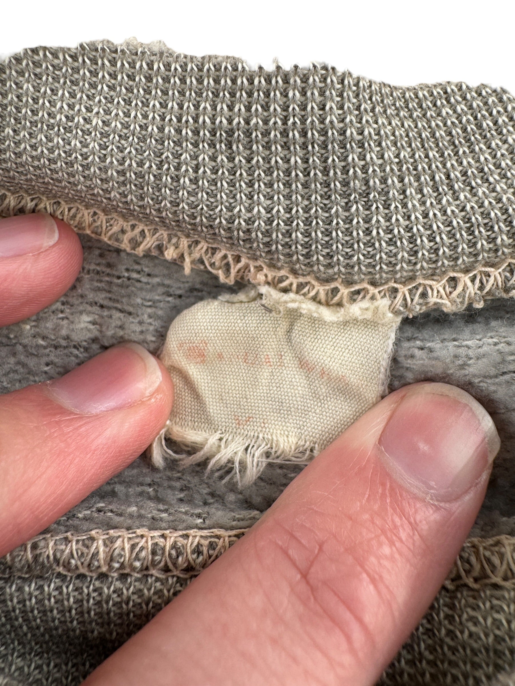 Tag on Vintage Grey Short Sleeve Crewneck SZ XL (Fits L)