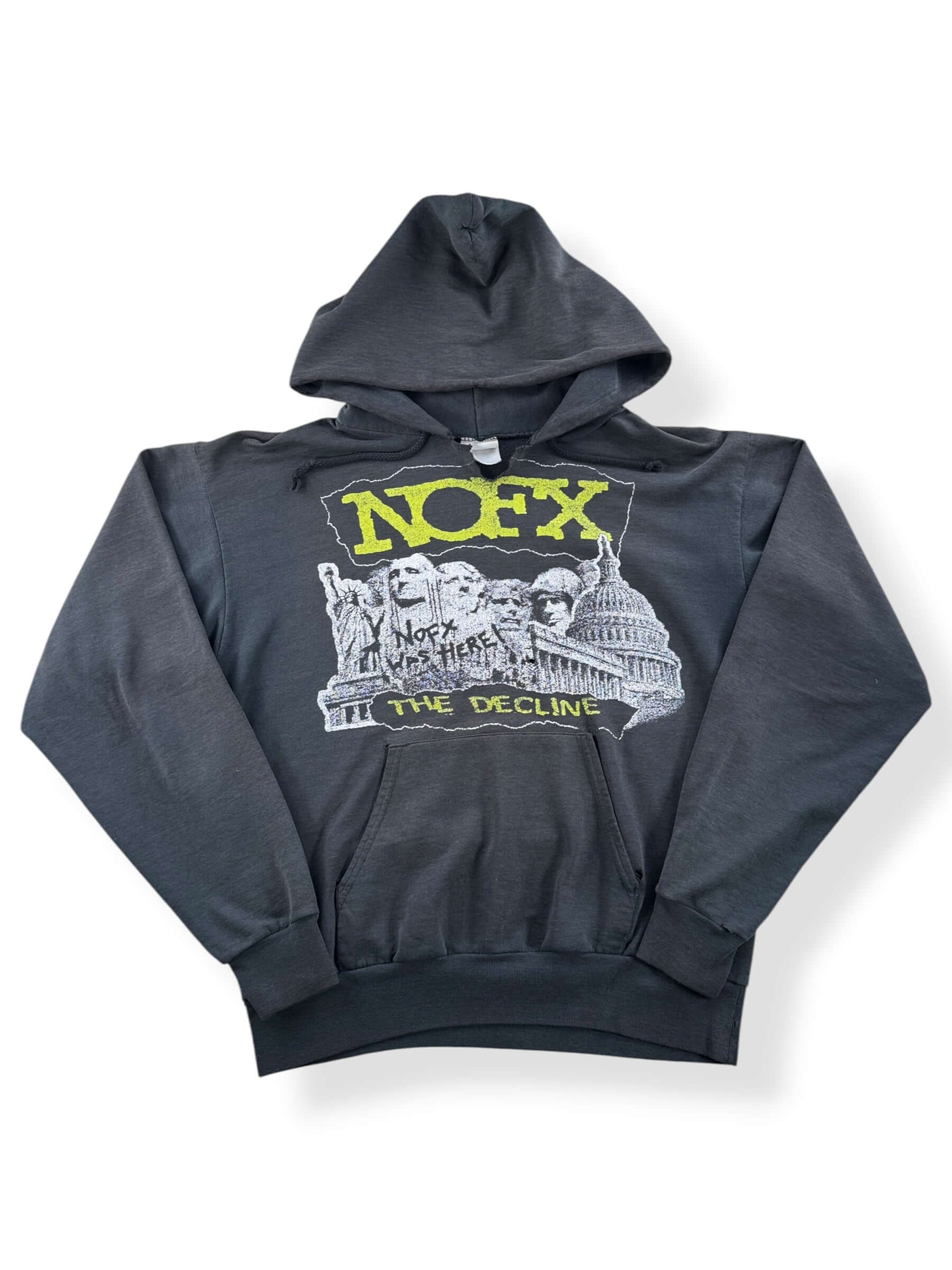 Front of Vintage NOFX Hoodie SZ M