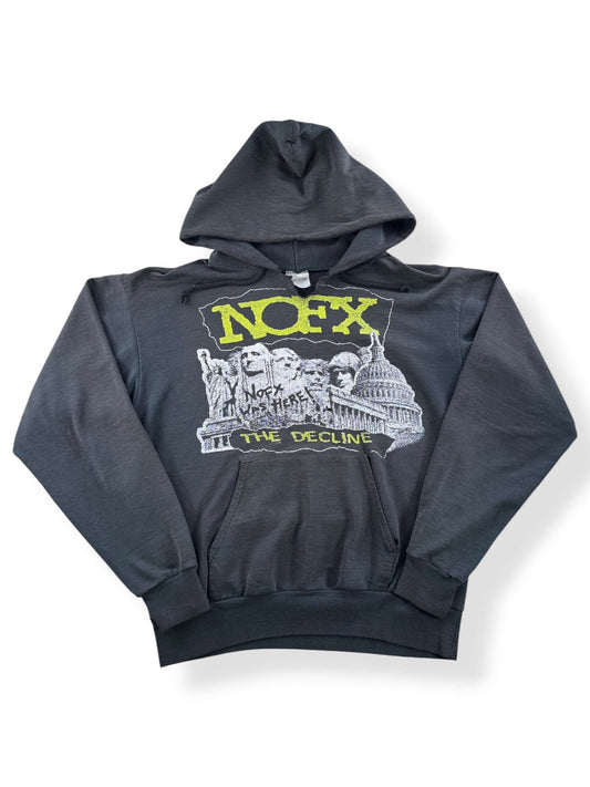 Front of Vintage NOFX Hoodie SZ M