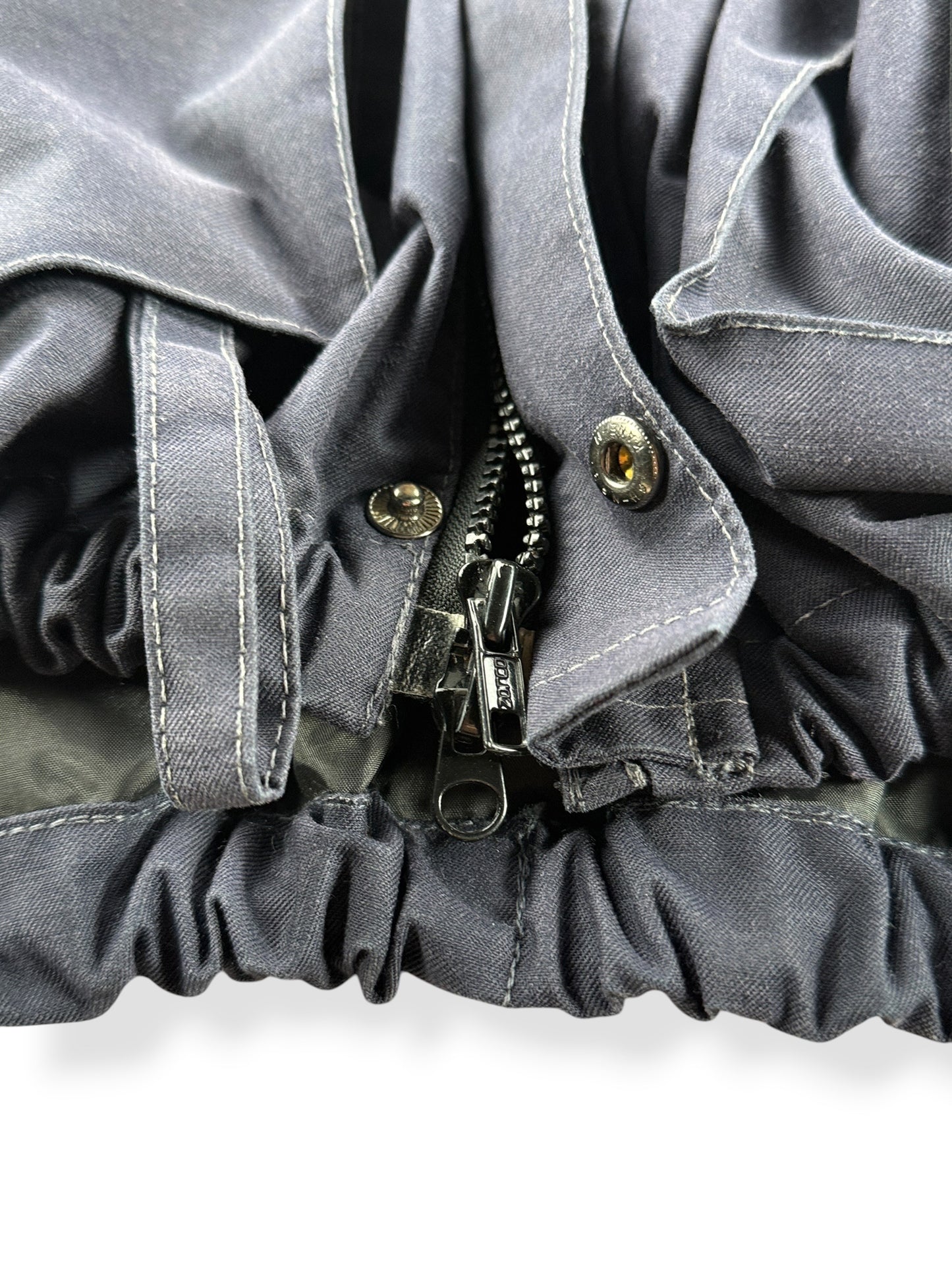 Double zipper on Vintage 1980s G. Loomis Fishing Jacket SZ XL