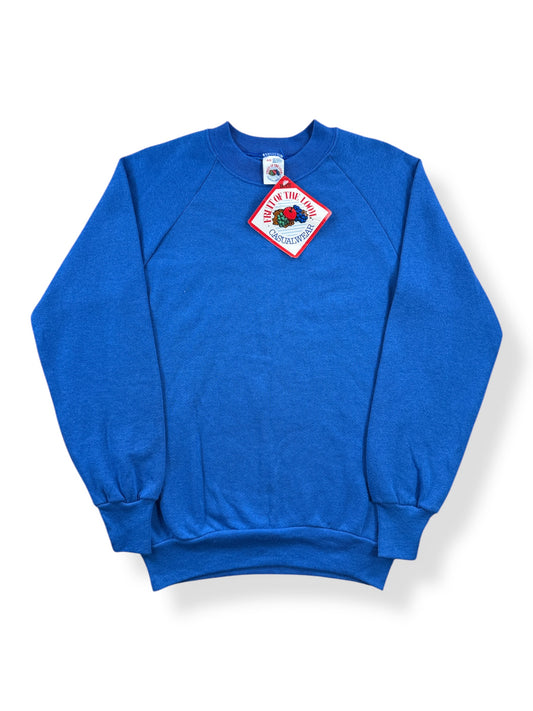 Front of Vintage FOTL Boys Blue Crewneck SZ 18-20