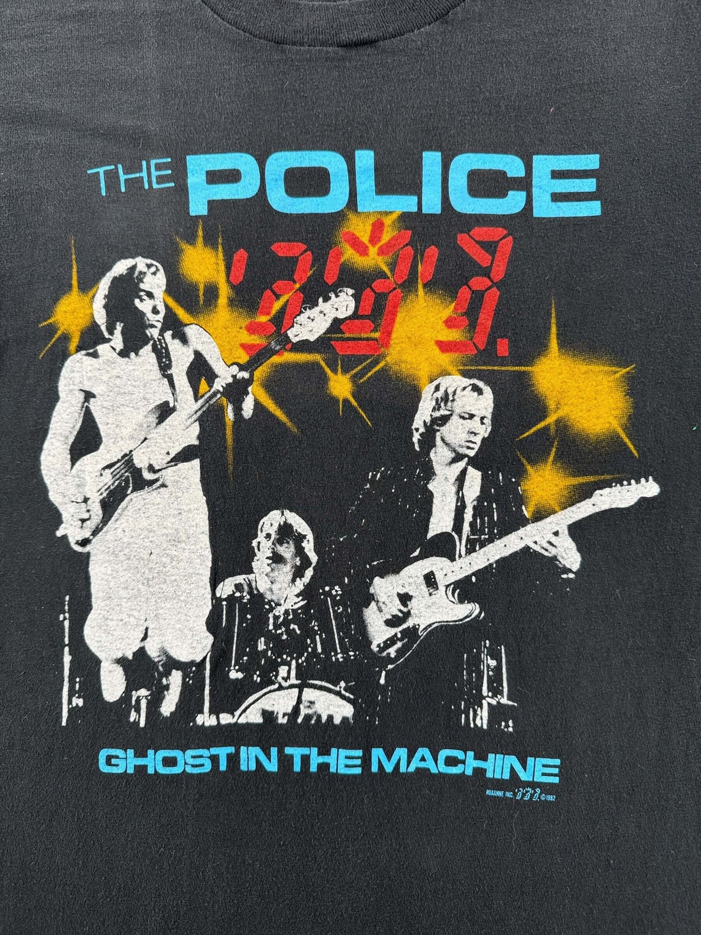 Graphic of Vintage The Police Ghost In The Machine Tee SZ L (Fits S)