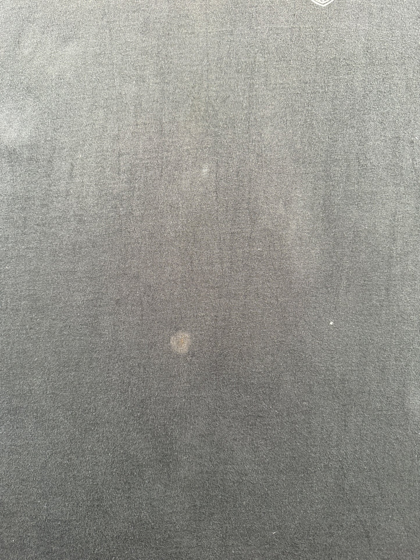 Stain on Vintage Harley Davidson Eagle Has Landed Fader Tee SZ XL