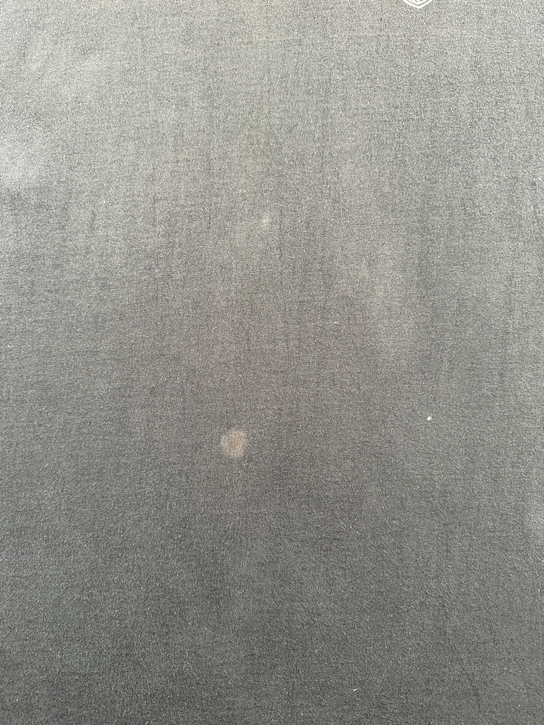 Stain on Vintage Harley Davidson Eagle Has Landed Fader Tee SZ XL