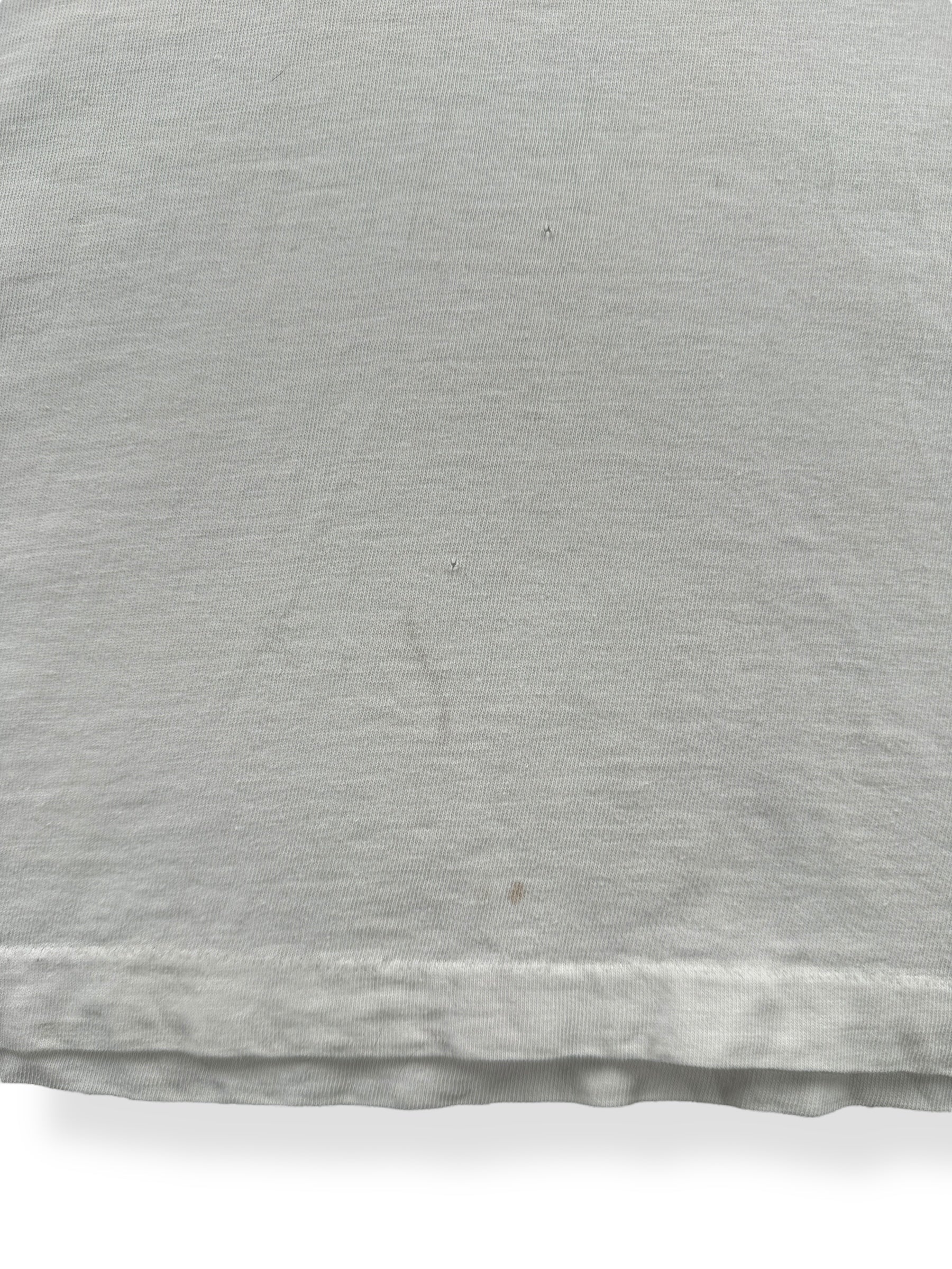 Stains on Vintage Champion Blue Bar Harvard Ringer Tee SZ XS