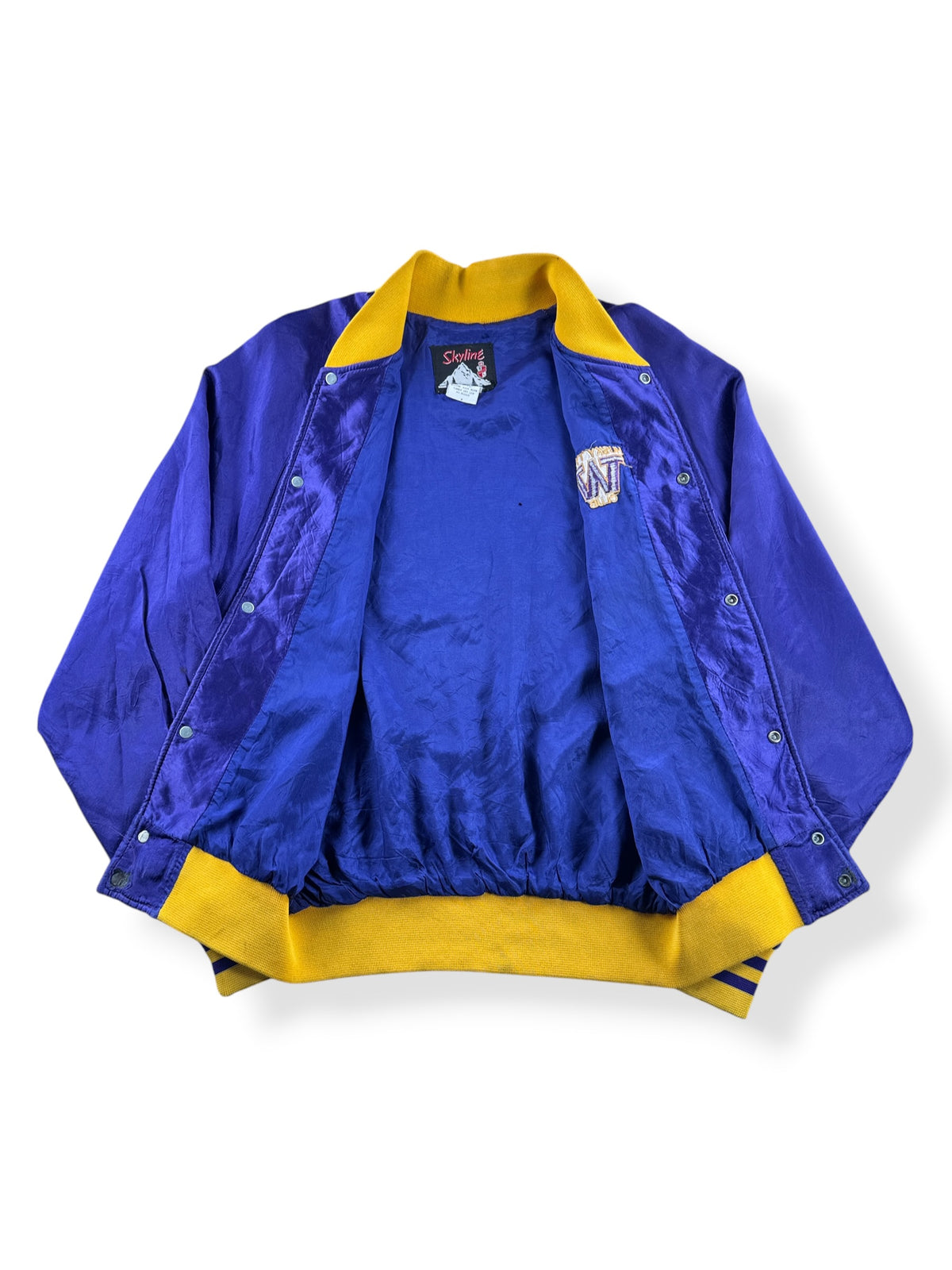 Inside of Vintage Skyline UW Club Jacket SZ M