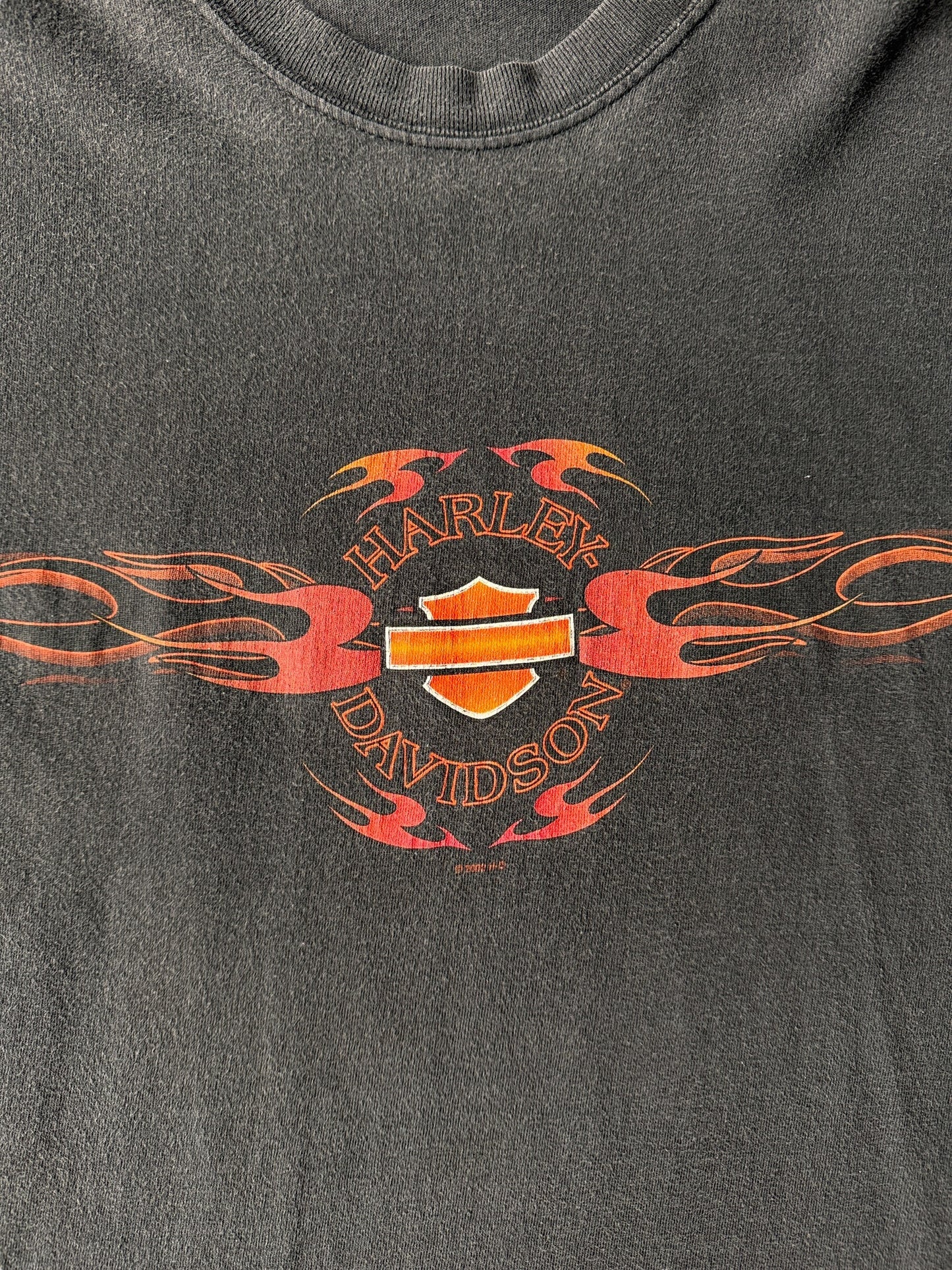 Front Graphic of Eagle Rock Harley Davidson Shop Tee SZ XL