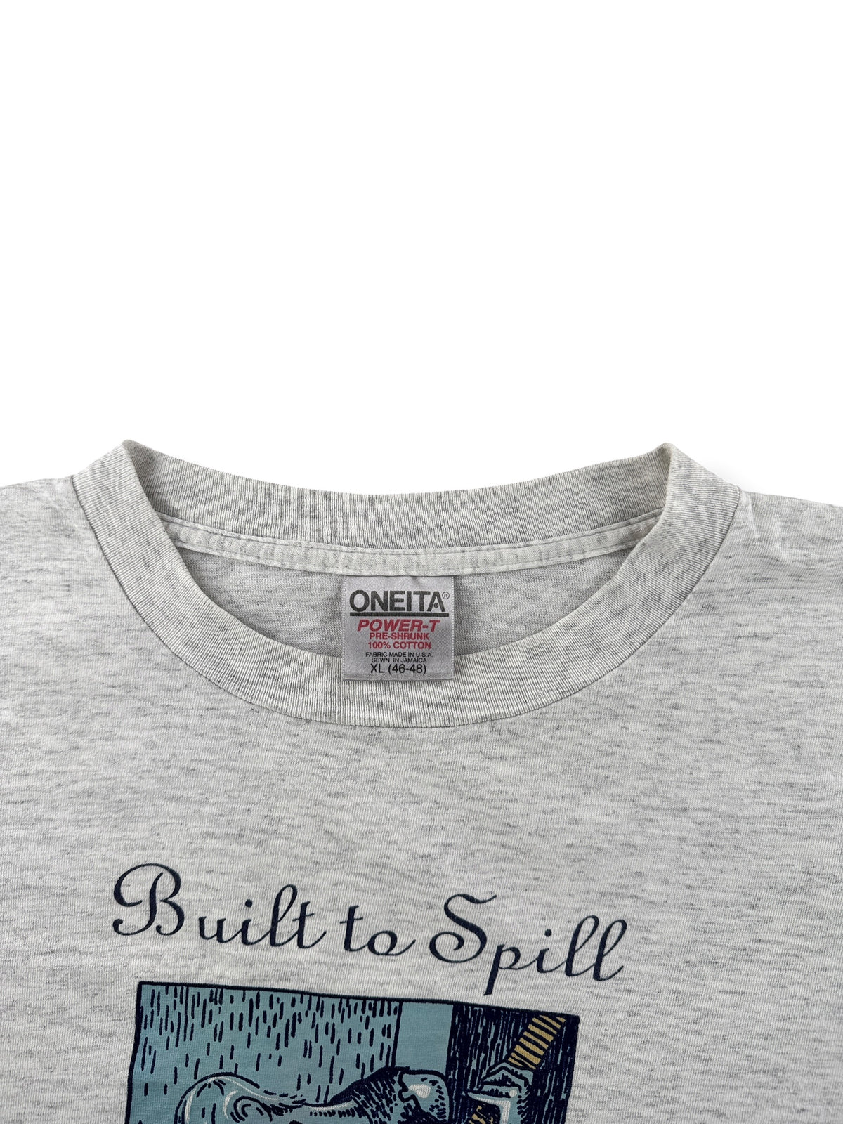 Collar on Vintage Built to Spill Picasso Tee SZ XL AS IS