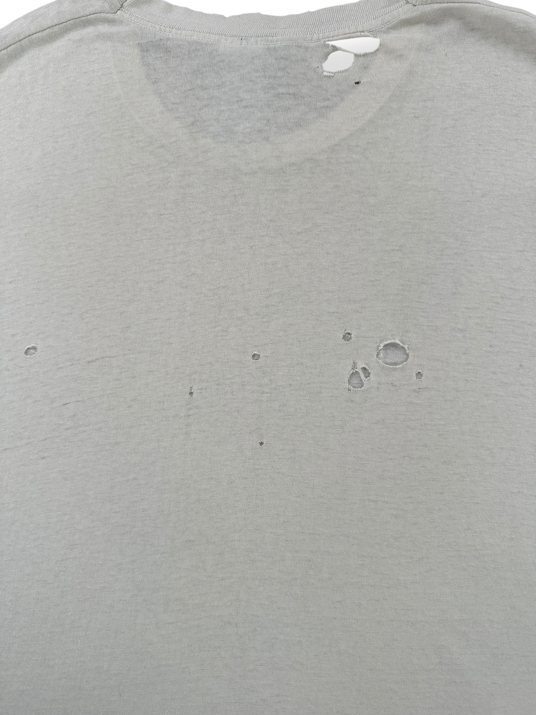 Holes on Vintage Canadian Art on the Line Tee SZ XL