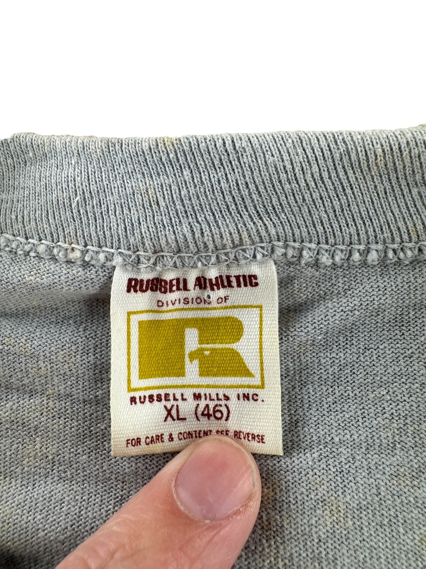 Tag on Vintage Temple Crew Tee SZ XL (Fits M)