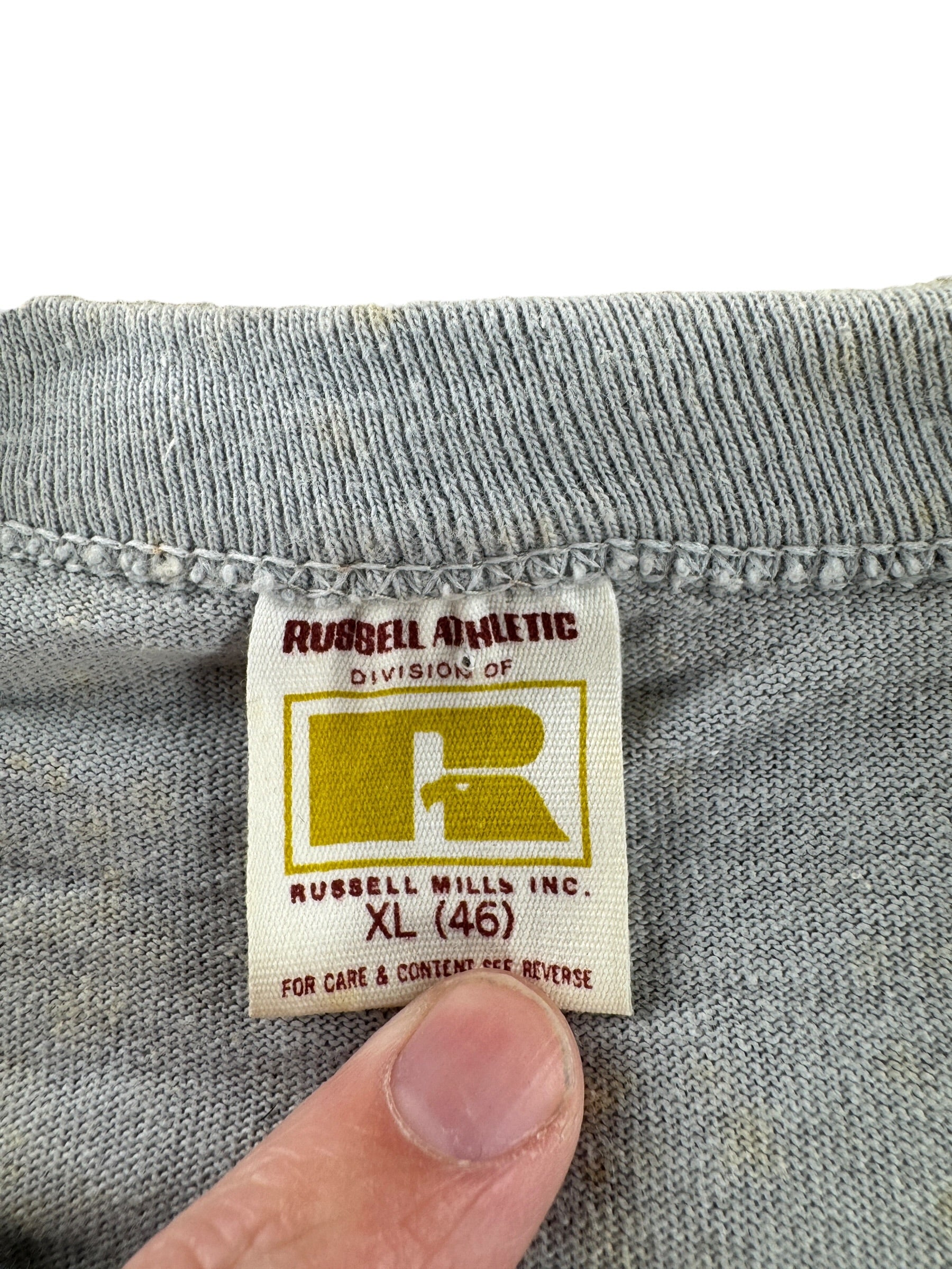 Tag on Vintage Temple Crew Tee SZ XL (Fits M)