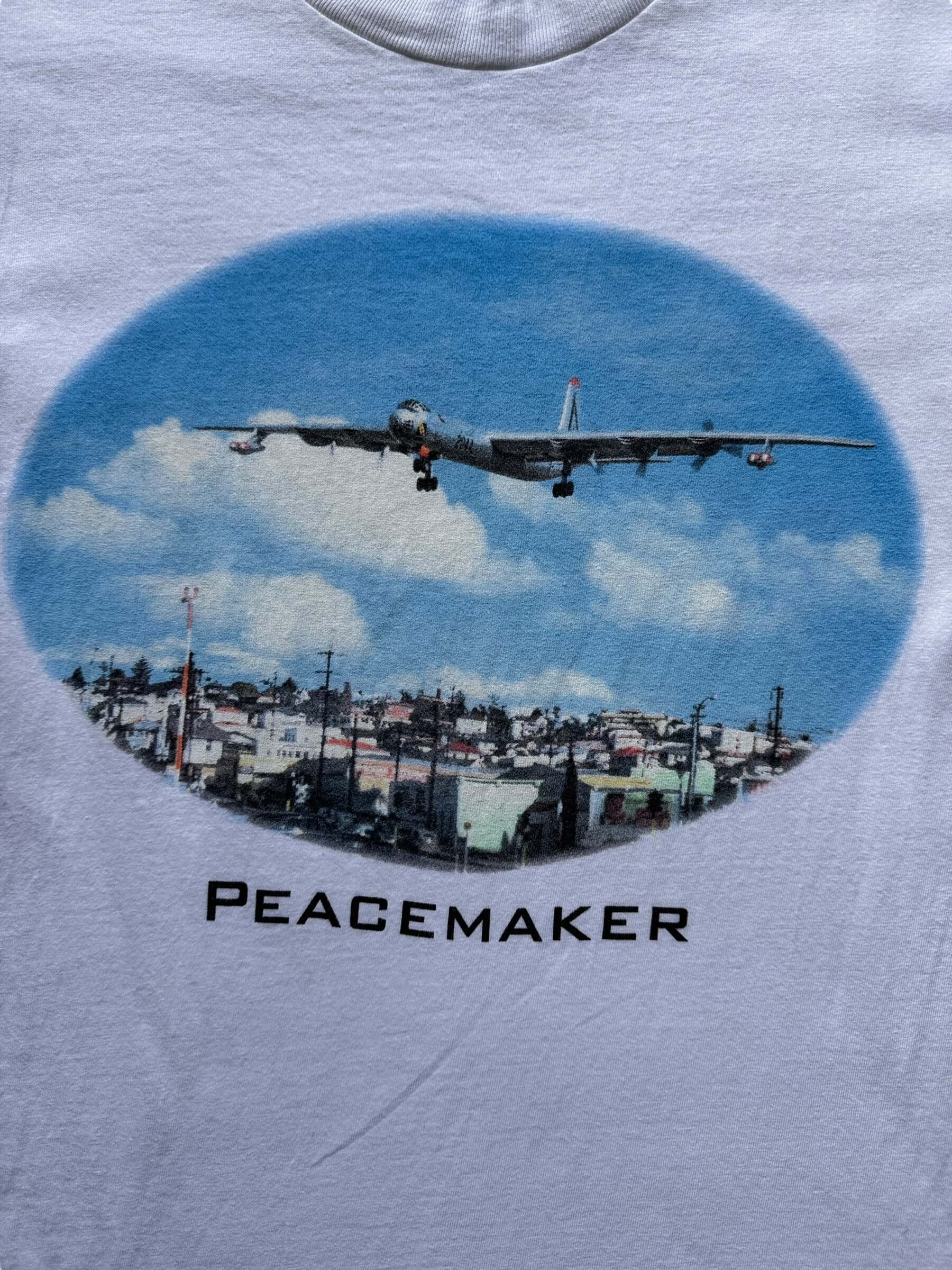 front graphic of Vintage Peacemaker Tee SZ S