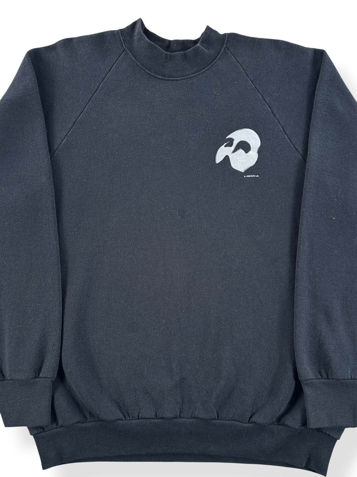 Front Close Up of Vintage Phantom of the Opera Crewneck SZ XL (Fits L)