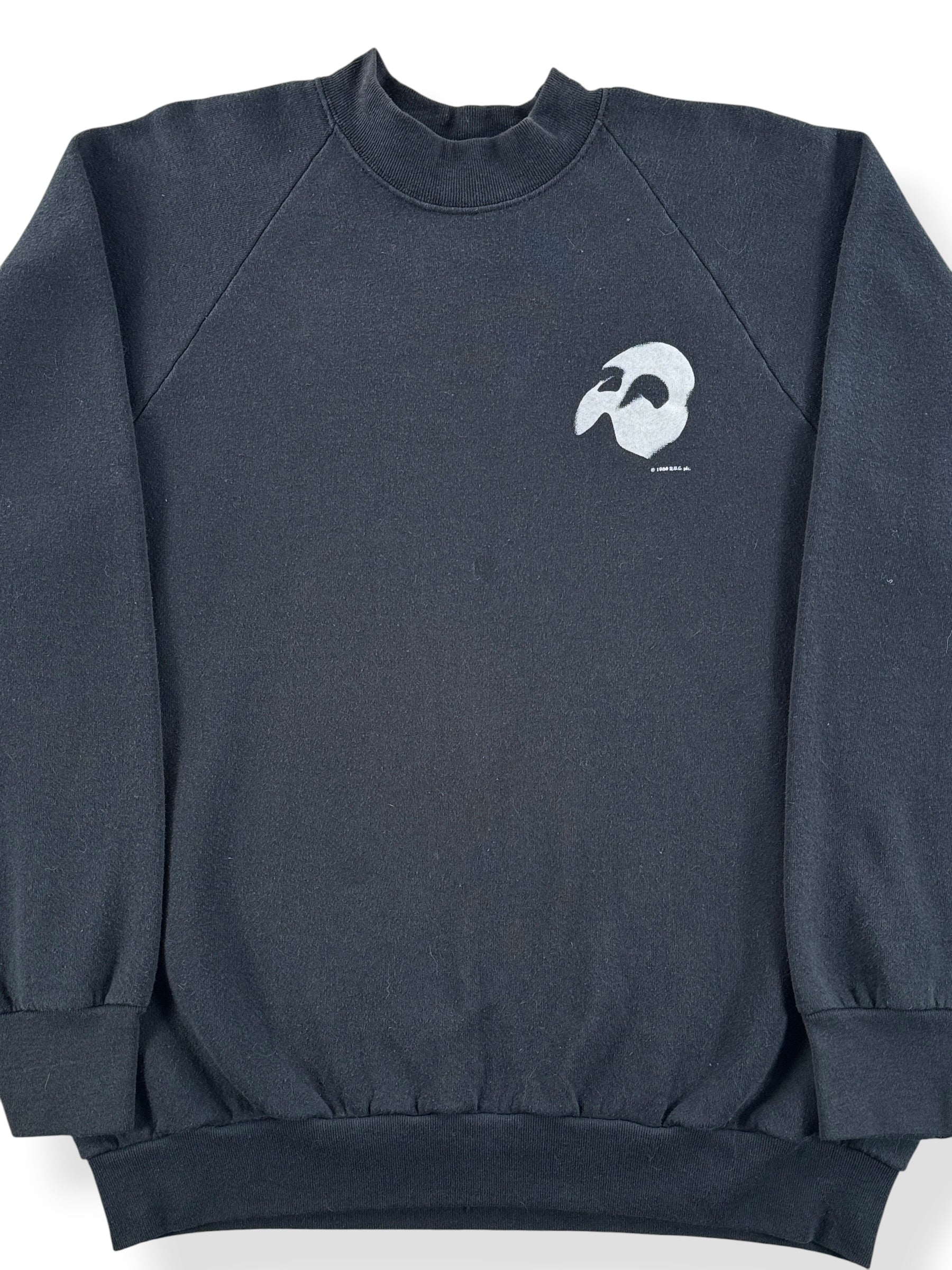 Front Close Up of Vintage Phantom of the Opera Crewneck SZ XL (Fits L)