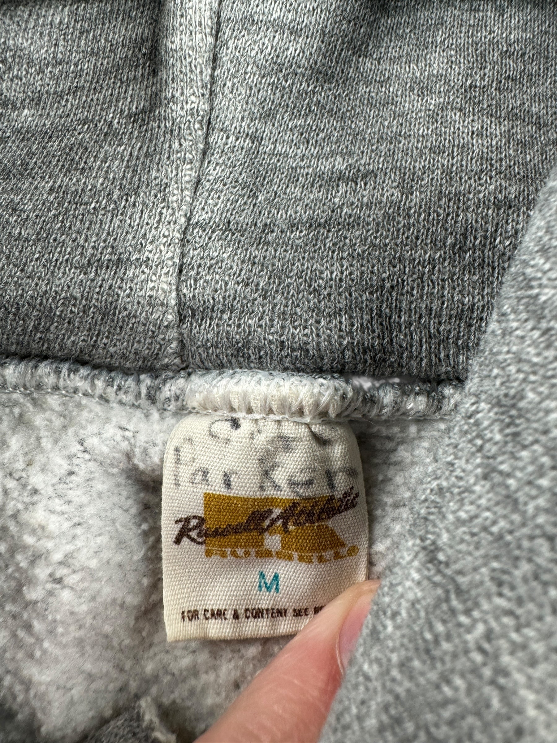 Tag on Vintage Hanford Falcons Russell Hoodie SZ M