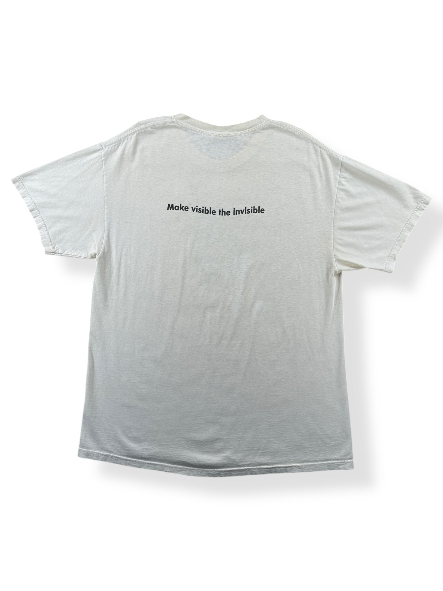 Back of Vintage Marcel Marceau Mime Tee SZ L