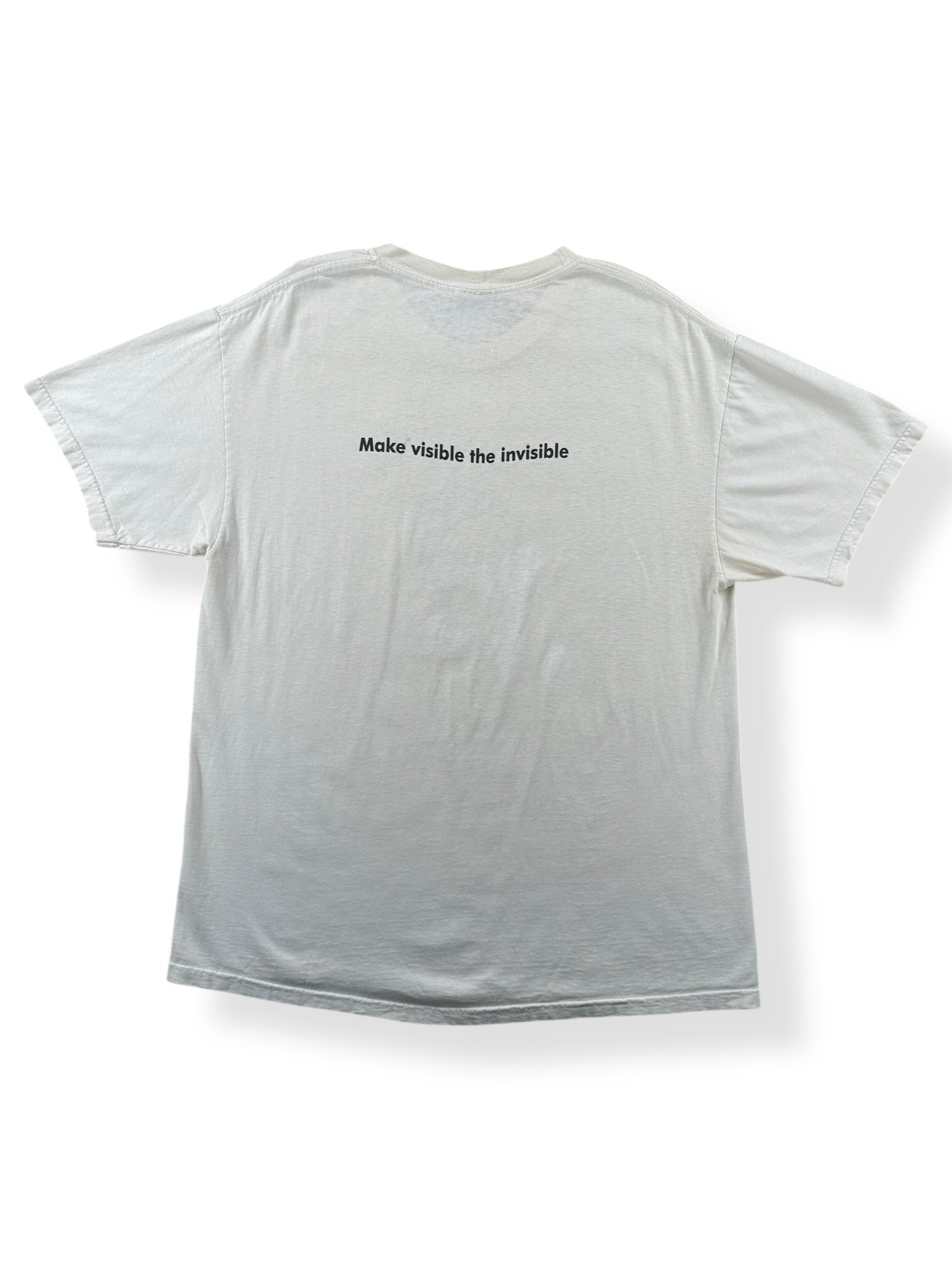 Back of Vintage Marcel Marceau Mime Tee SZ L