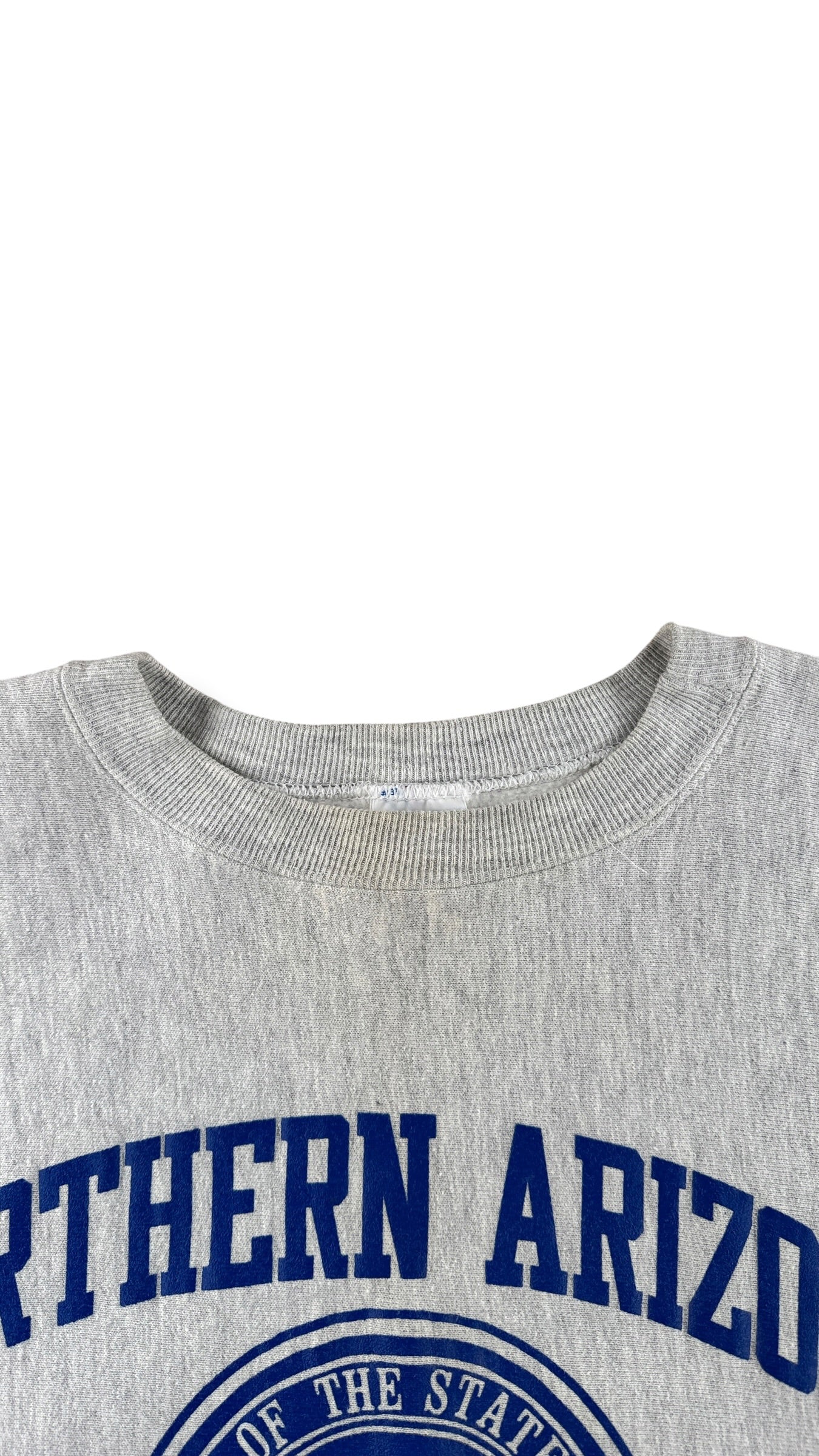 Collar on Vintage Northern Arizona Champion Reverse Weave Crewneck SZ XXL (Fits XL)