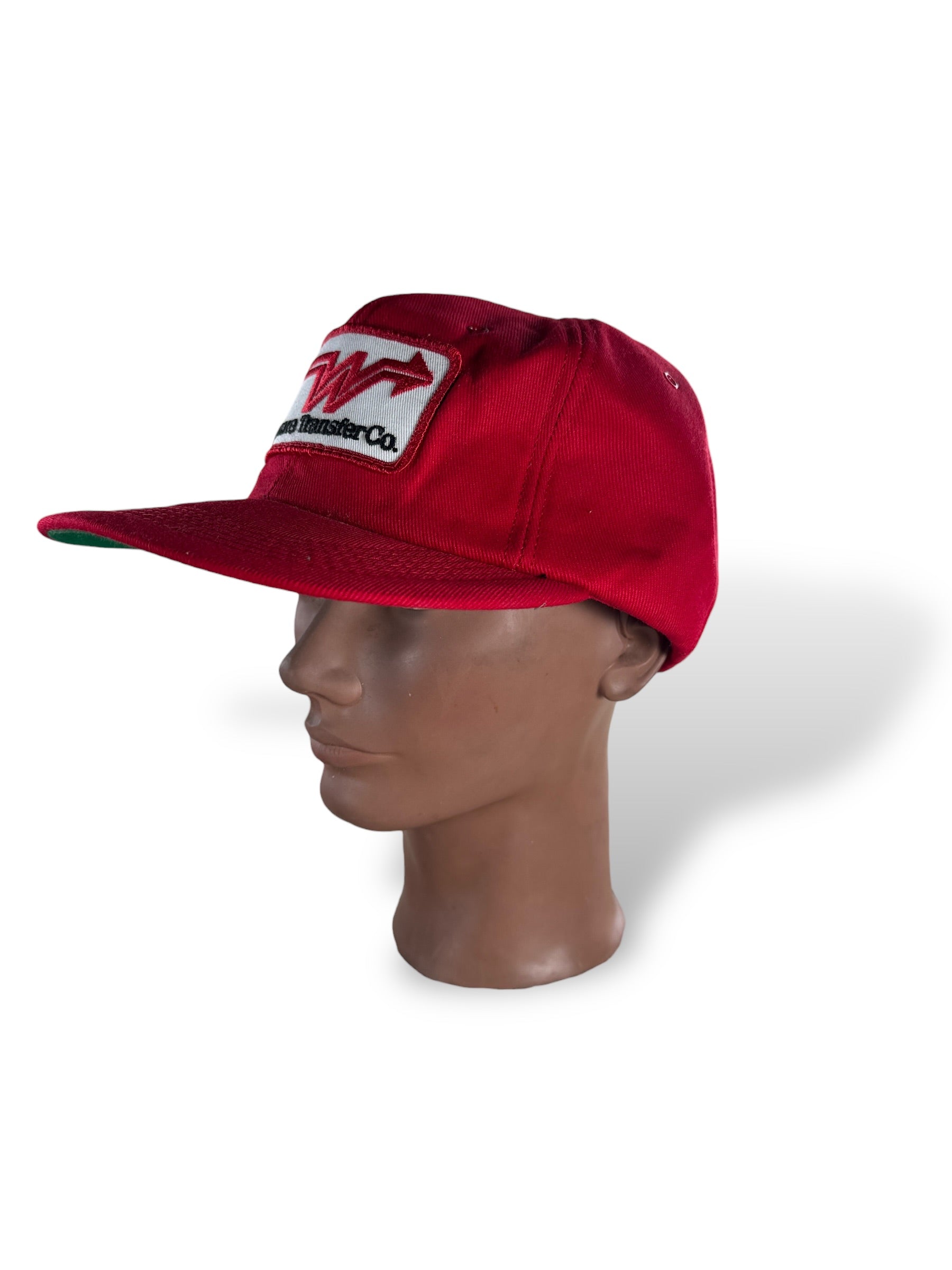 3/4 Shot of Vintage Wymore Transfer Co. Hat SZ OSFA
