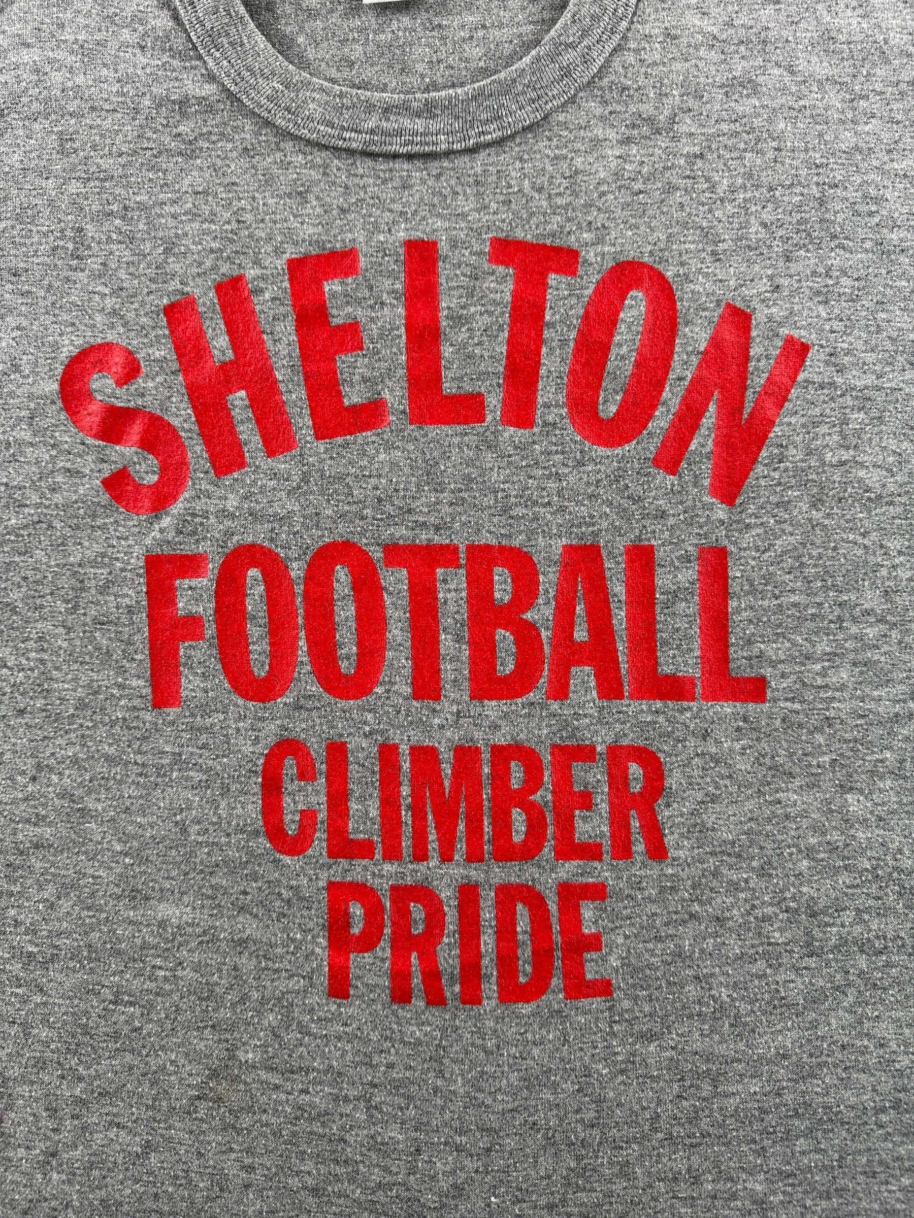 Graphic of Vintage Shelton Football Climber Pride Tee SZ L