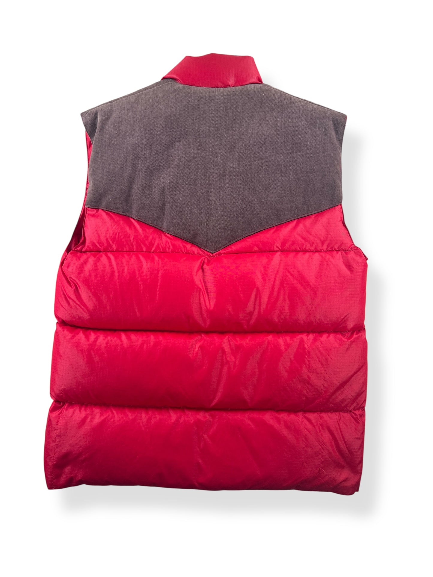 Back of Vintage Sun Down Vest SZ S