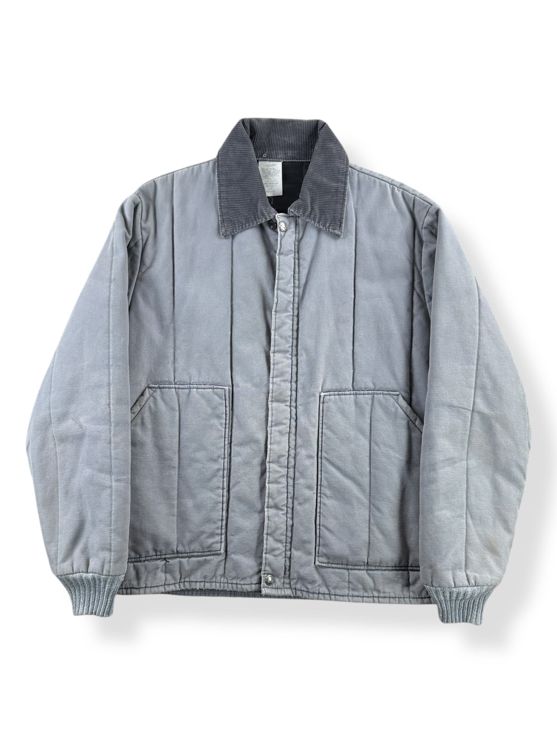 Front of Vintage Walls Quilted Jacket SZ L