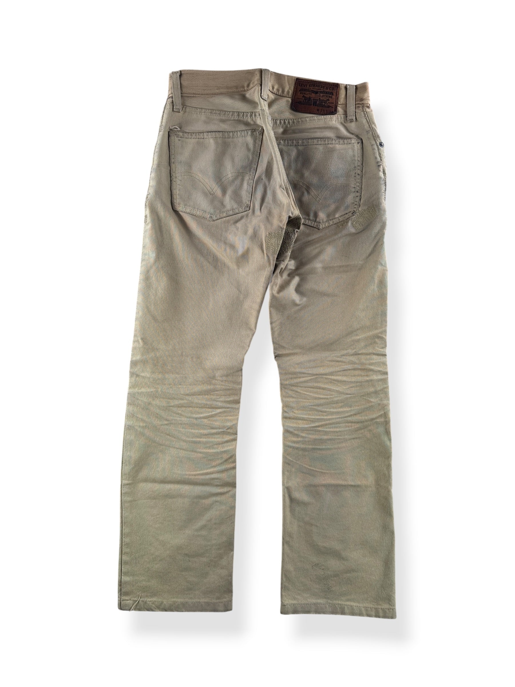Back of Filson x Levi's Repaired Tin Cloth Pants W28