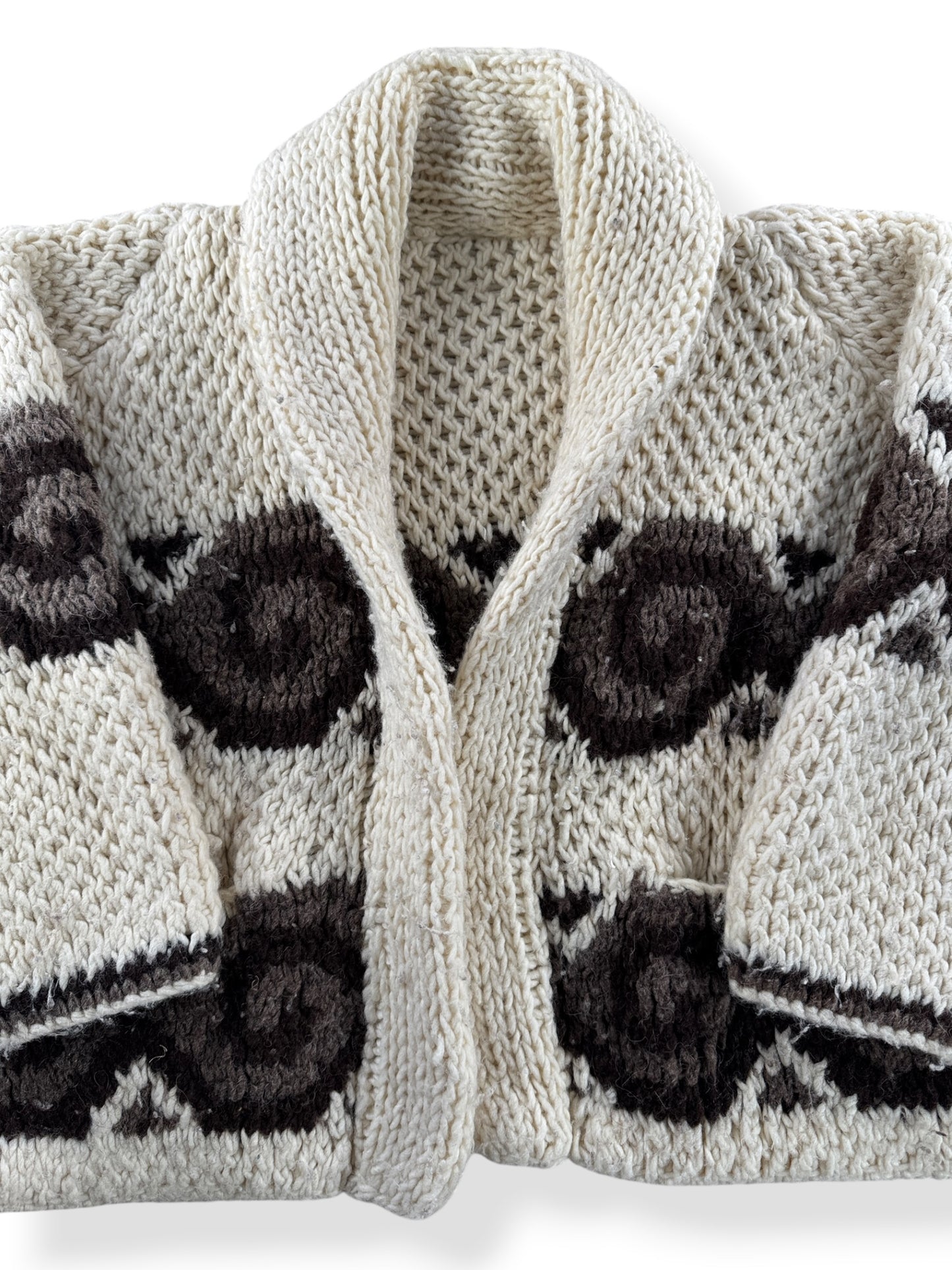 Close-up of Vintage Knit Sweater SZ XL