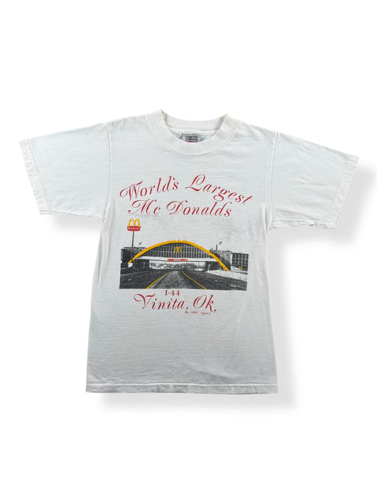 Front of Vintage World's Largest McDonald's Tee SZ S (Fits XS)