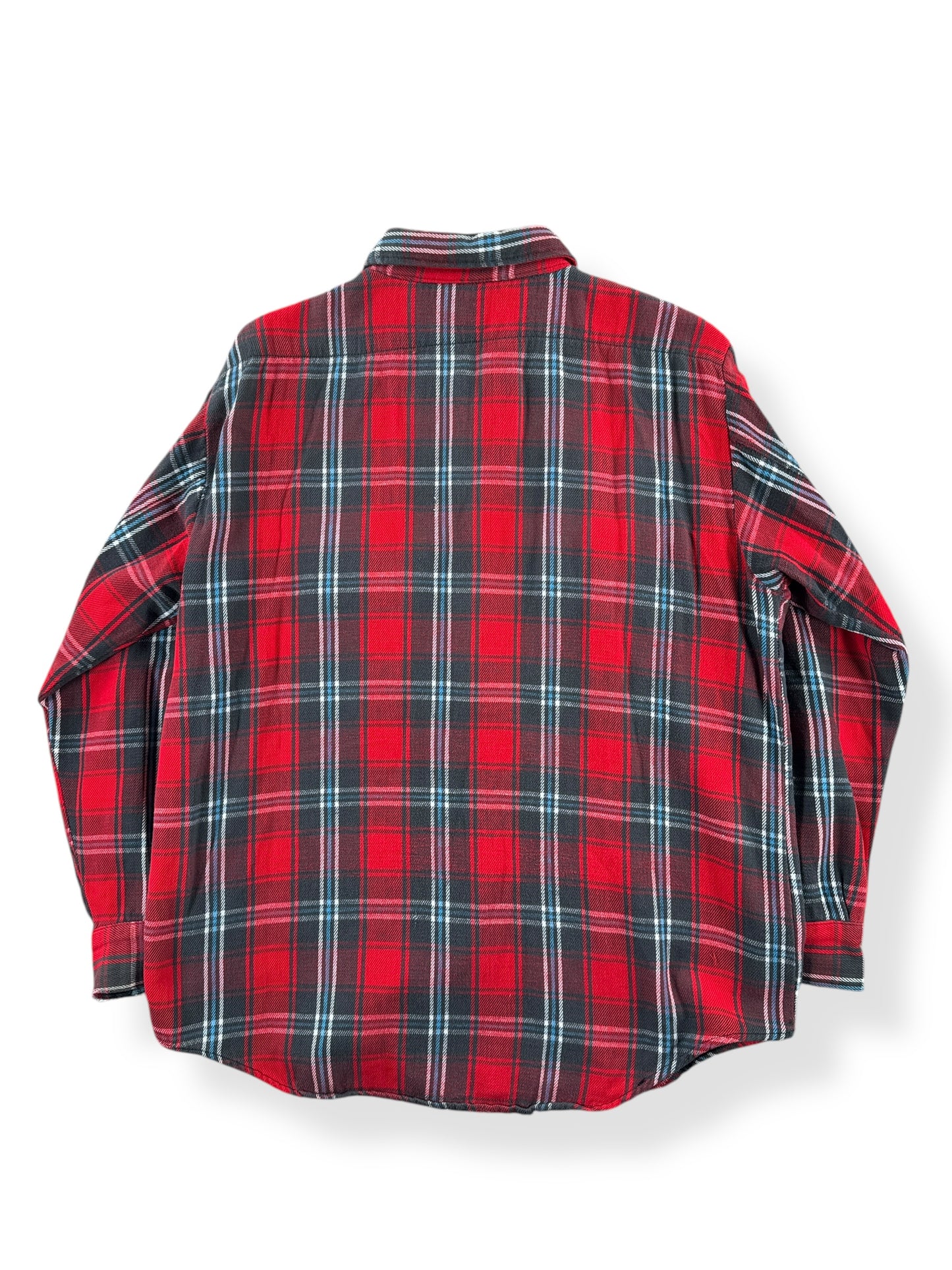 Back of Vintage 60s Era 5 Brothers Cotton Flannel SZ L