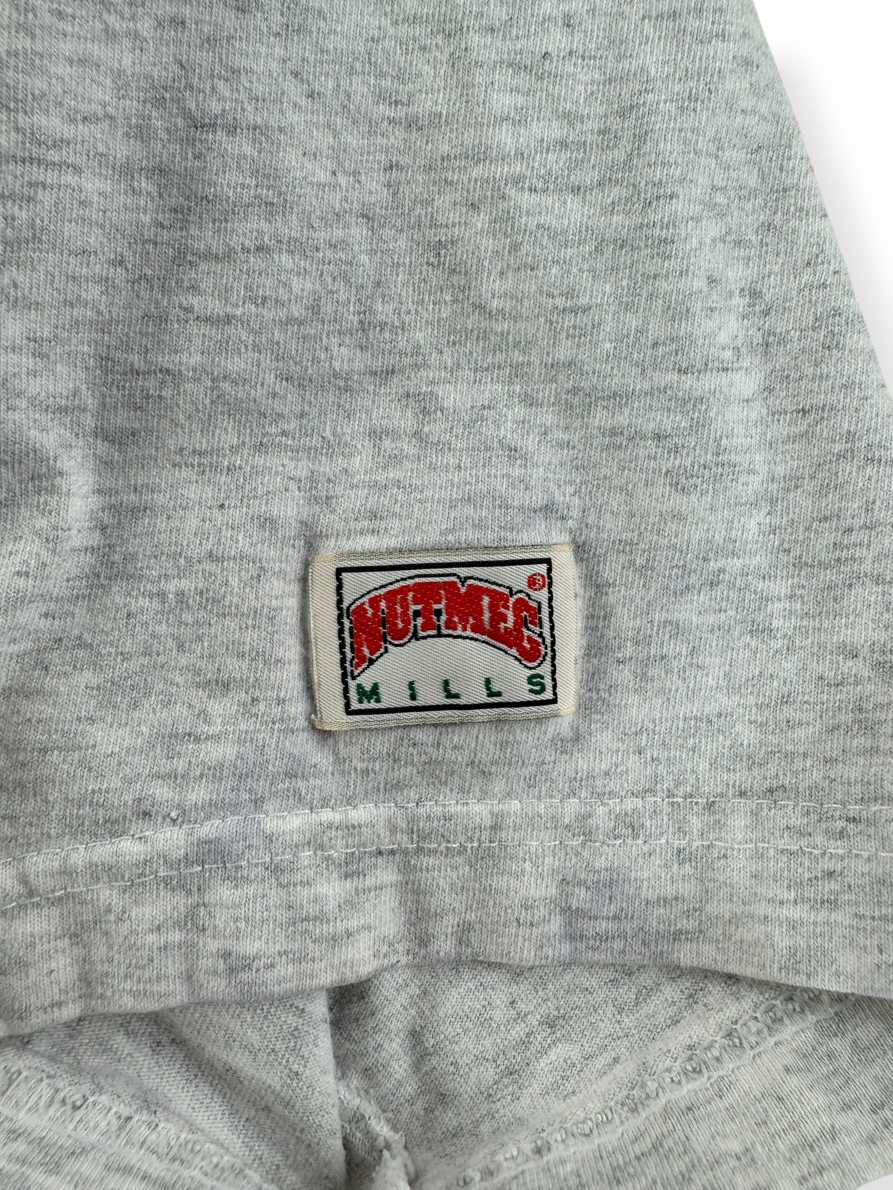 Sleeve on Vintage Nutmeg Ken Griffey Jr 2-Sided Tee SZ M