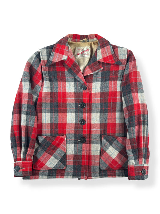 Front of Vintage Wool Woodsman 49er Jacket SZ M