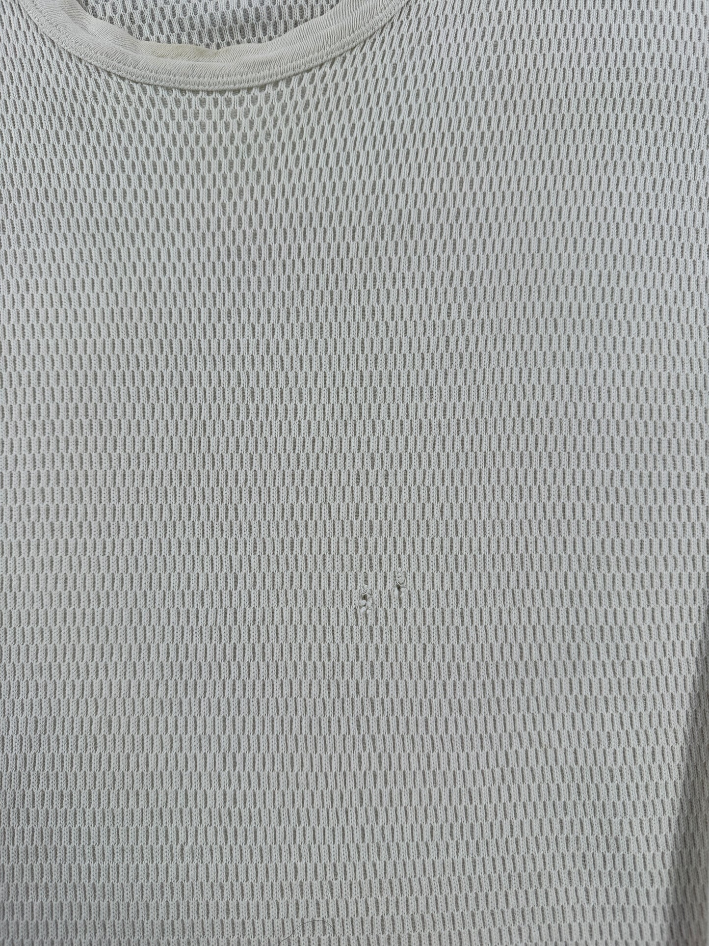 Holes on Vintage Jockey Waffle Undershirt SZ XL (Fits M)