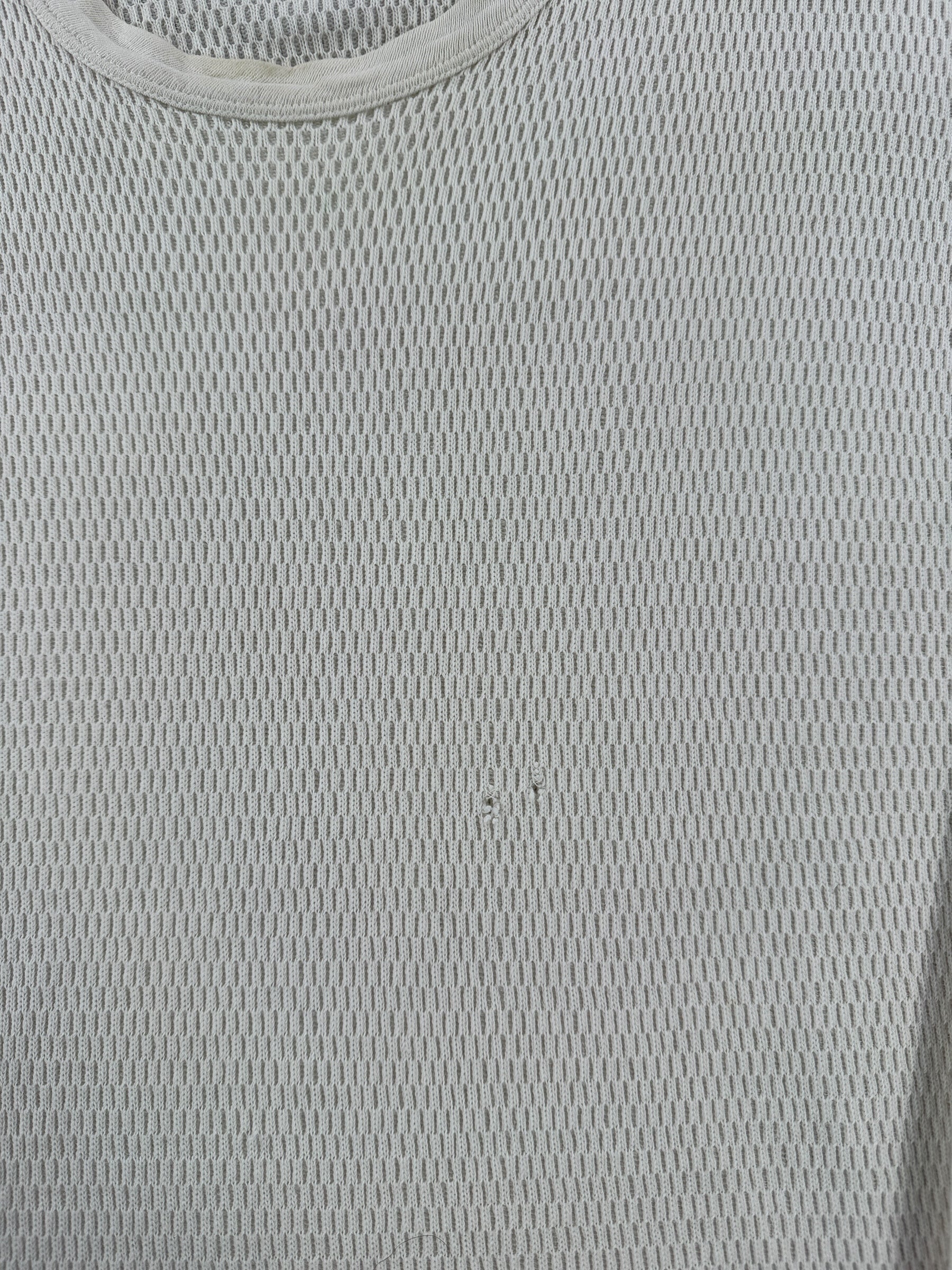 Holes on Vintage Jockey Waffle Undershirt SZ XL (Fits M)