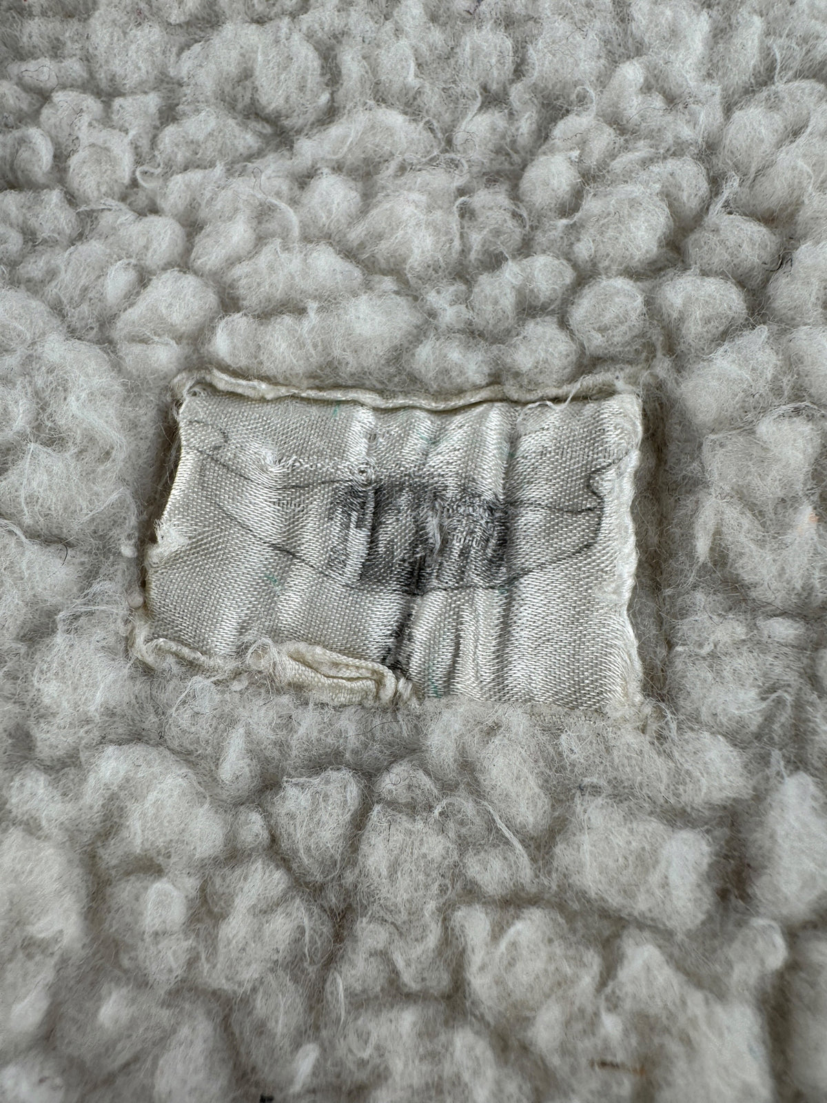 Tag on Vintage Texco Denim Sherpa Vest SZ XL