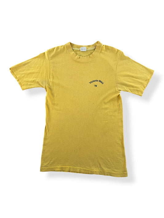Front of Vintage Victoria-Maui '76 Tee SZ S (Fits XS)