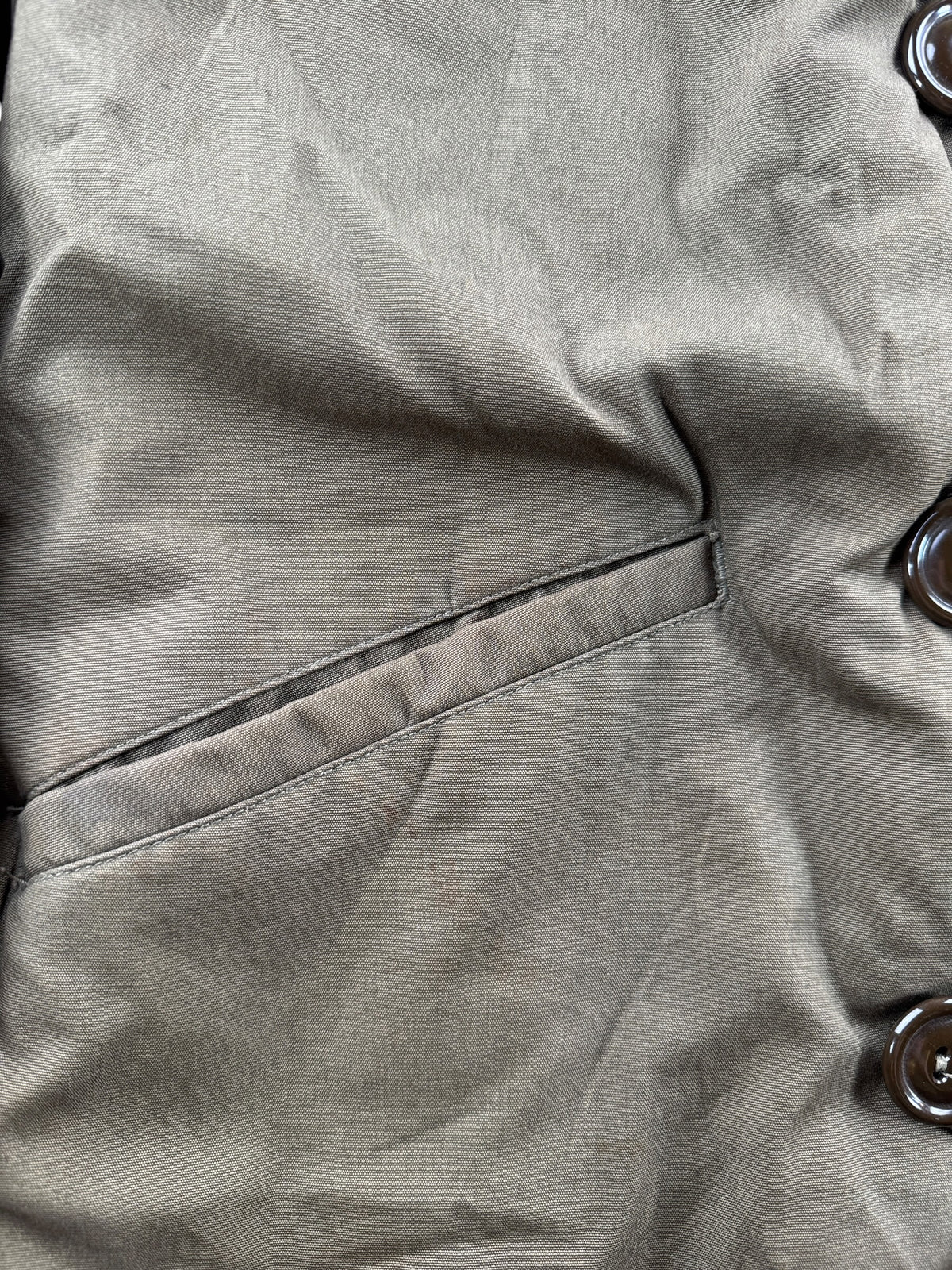 Pockets on Vintage 1950s Field Jacket SZ 38R