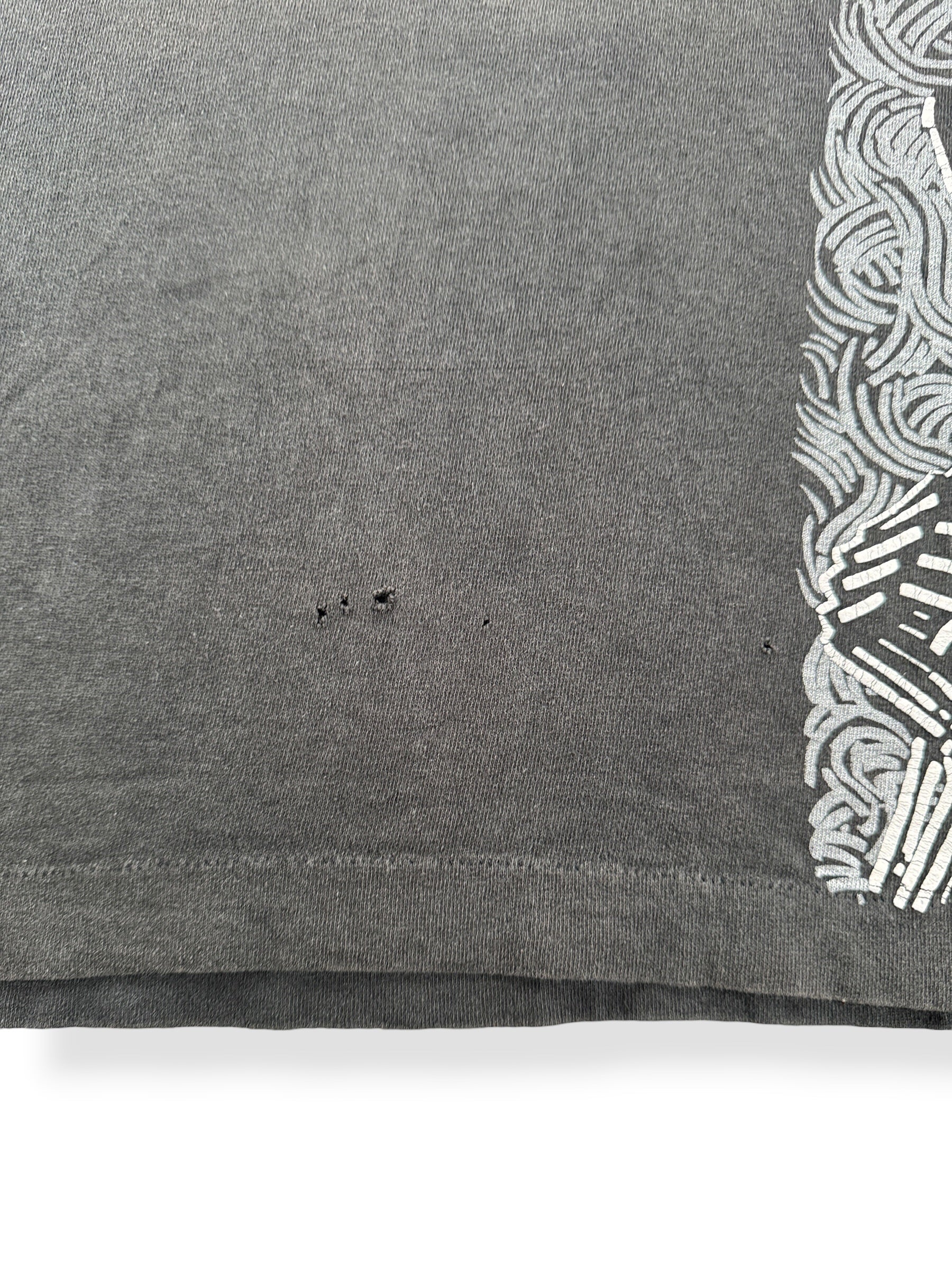 Holes on Vintage 80’s Test Print Carl Smool Art Tee SZ XL