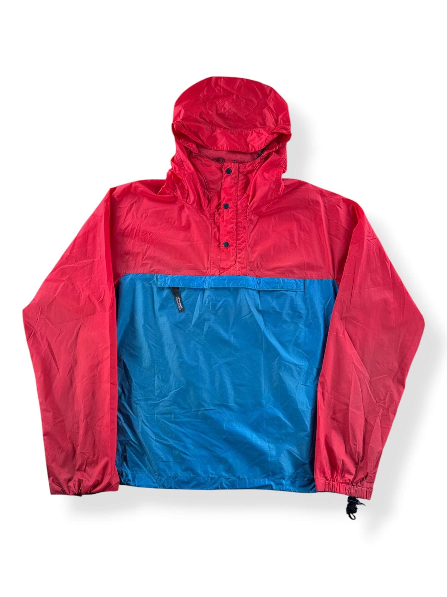 Front of Vintage Patagonia Blue And Red Windbreaker SZ M