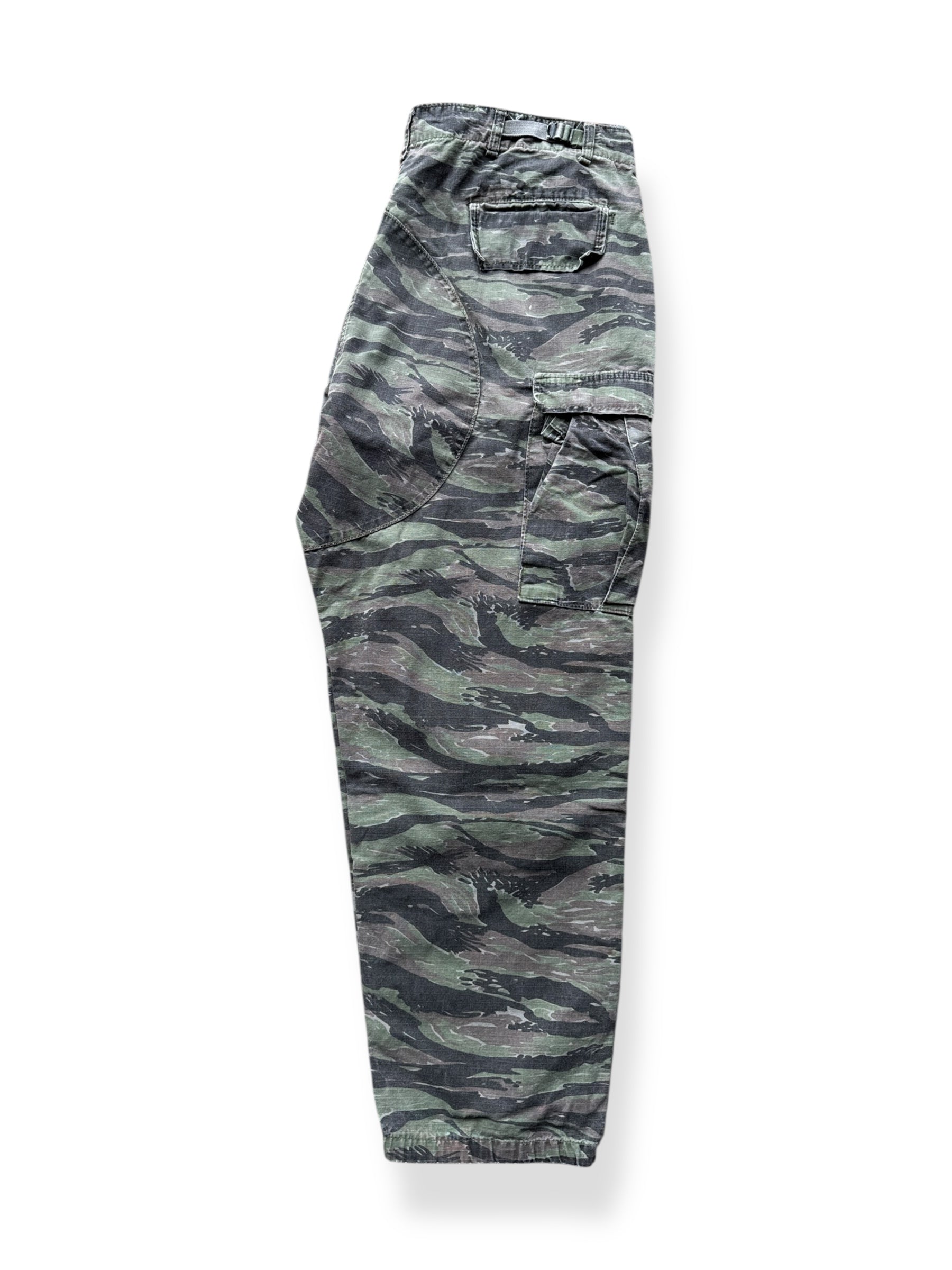 Unfolded Vintage Tiger Stripe Pants W37